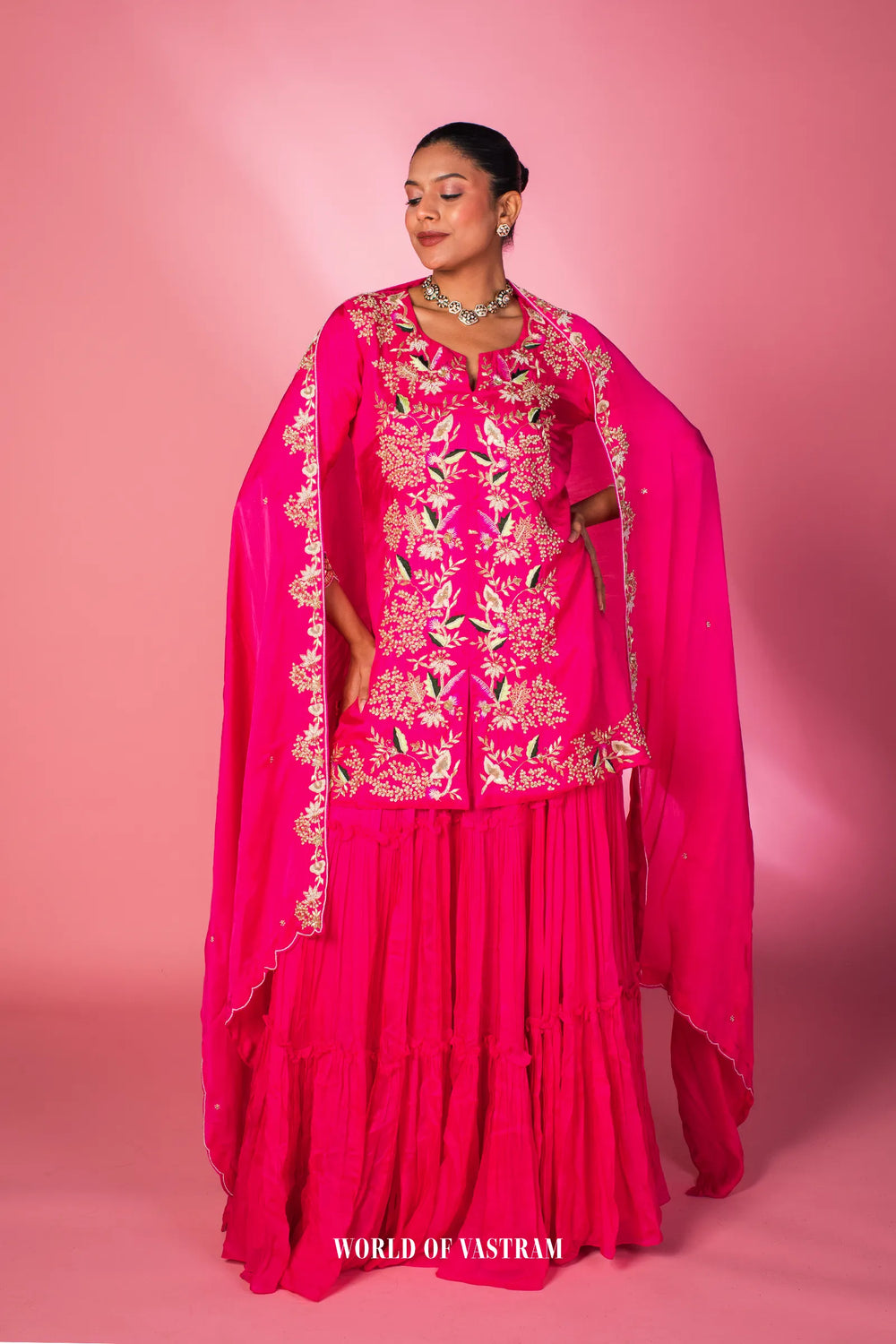 Gulnaar Garden Gharara Set