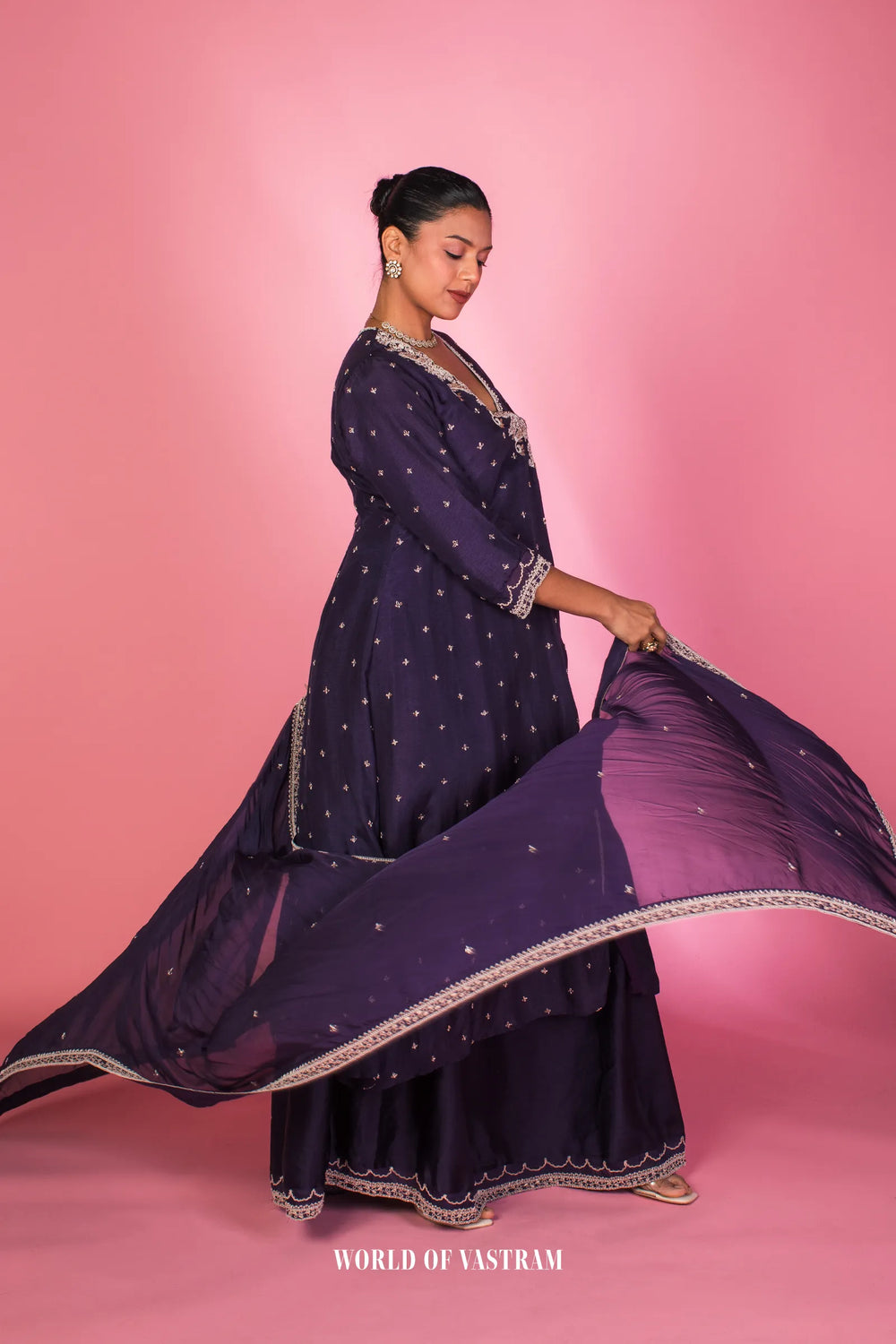 Deep navy Kurta Set