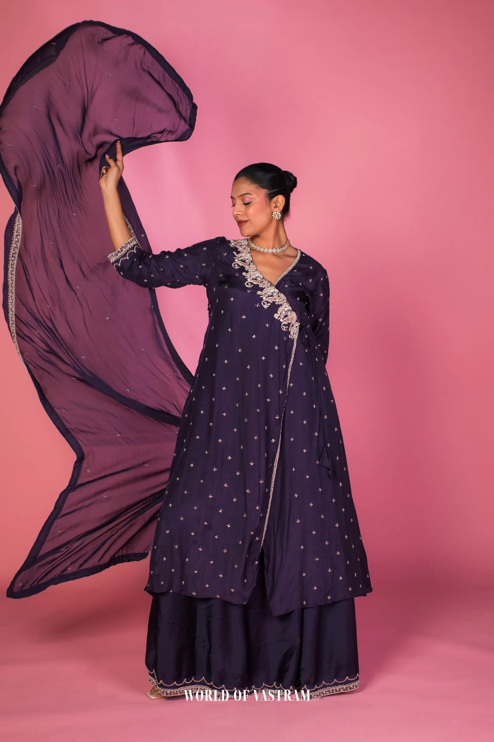 Deep navy Kurta Set