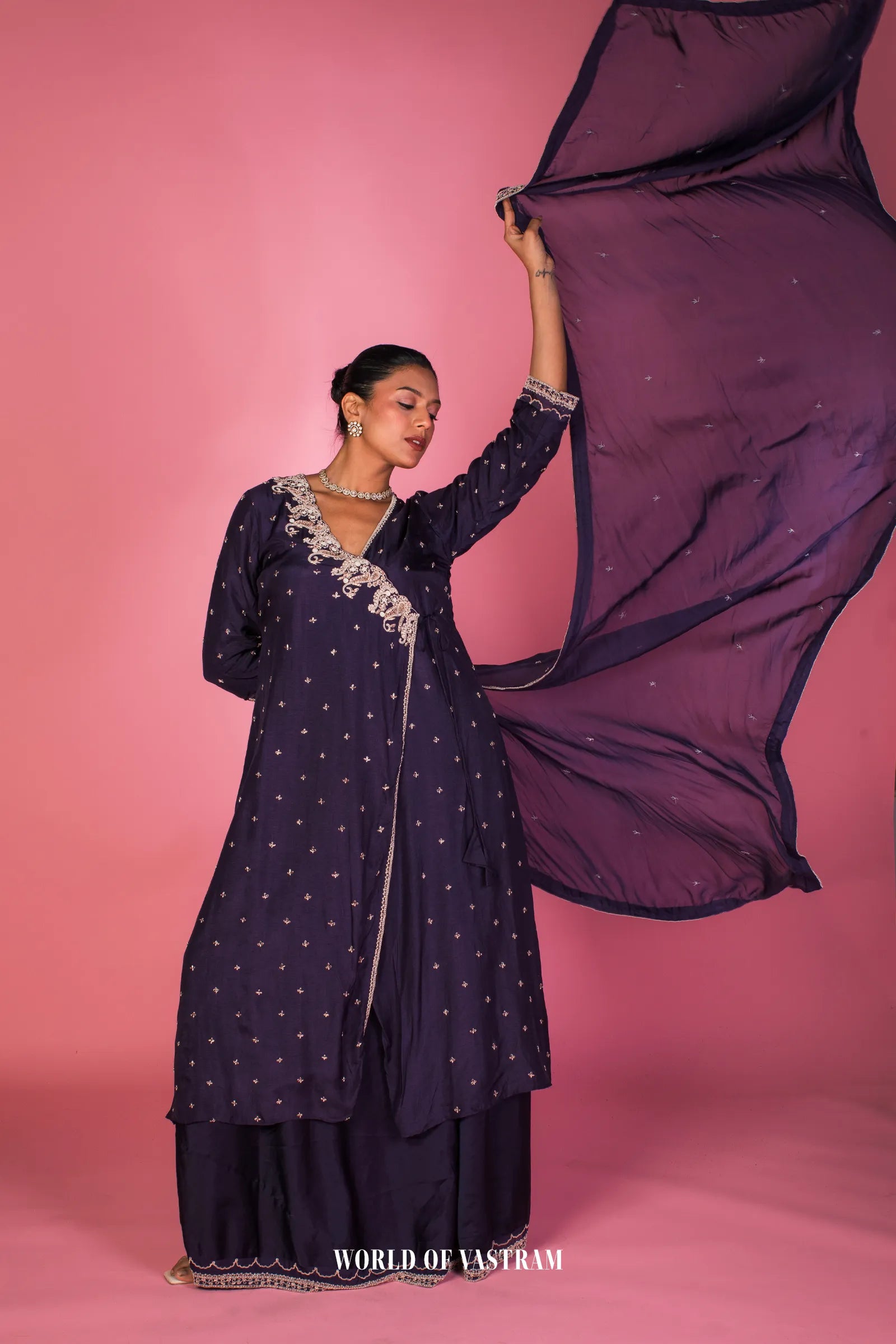 Deep navy Kurta Set