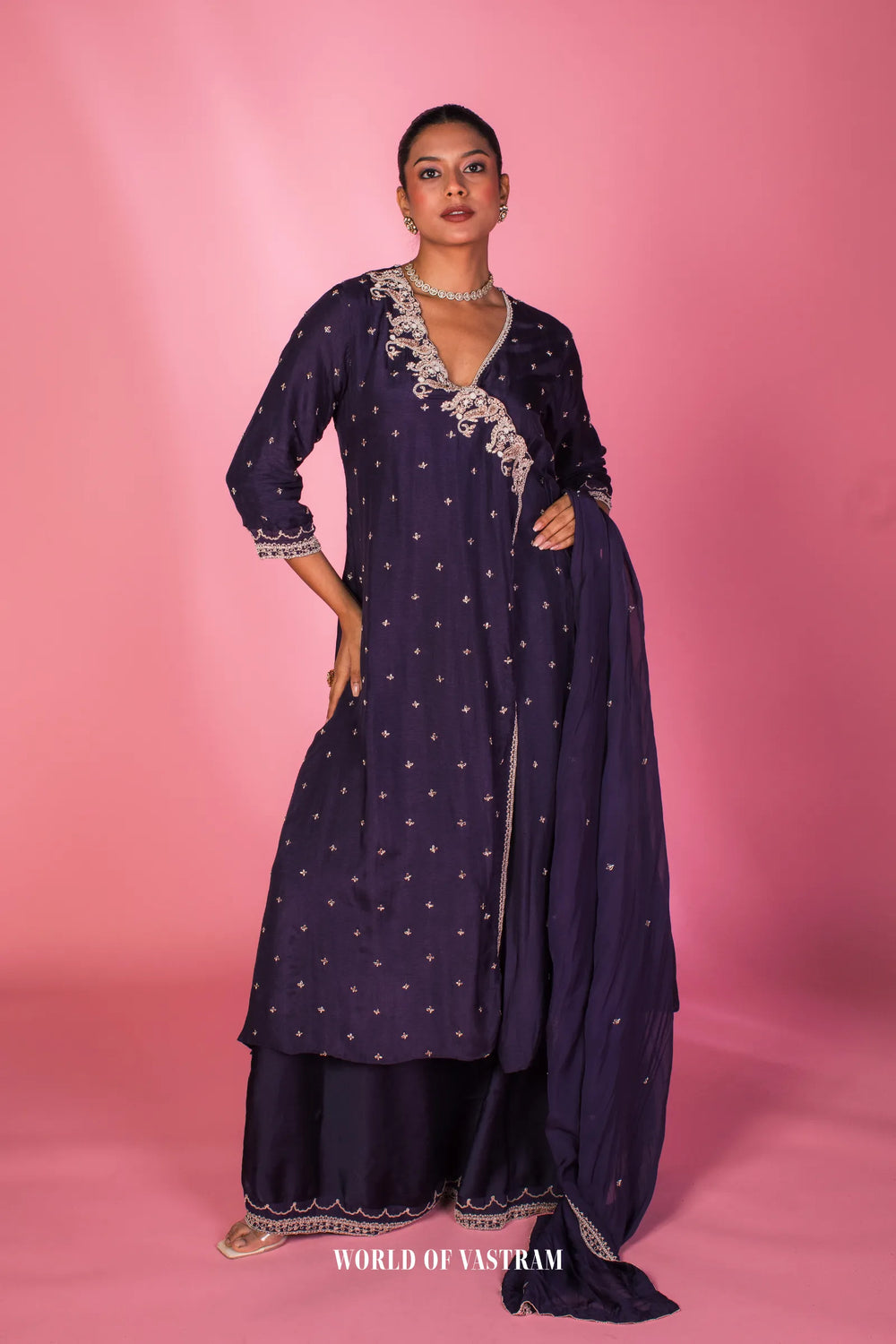 Deep navy Kurta Set