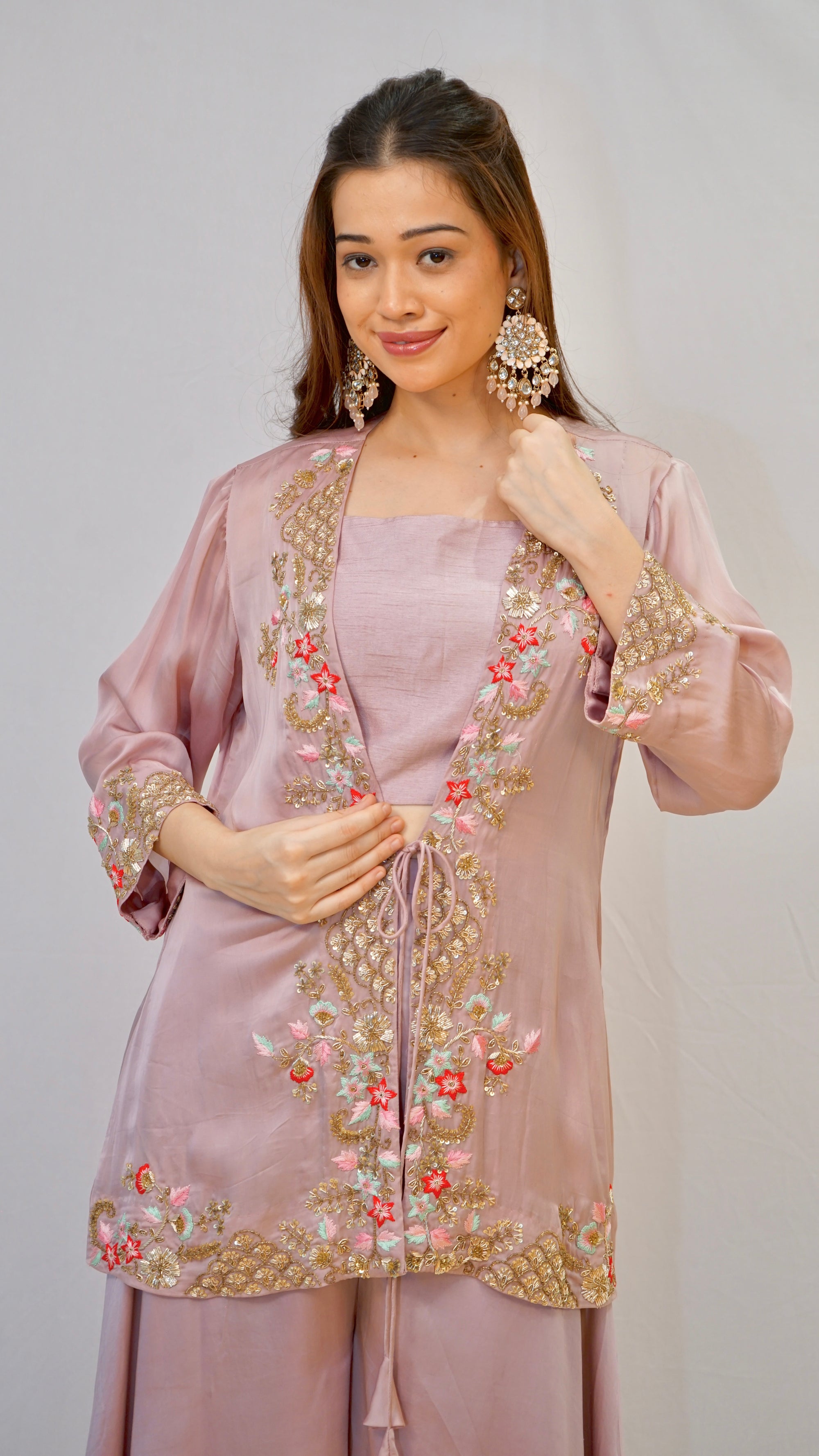 Lilac Gold work with jacket