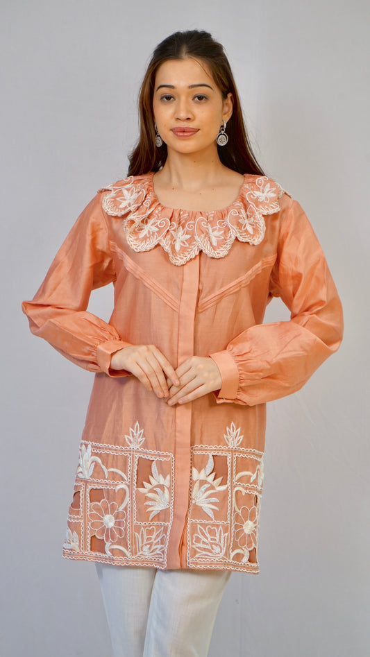 Peach Baby color Top