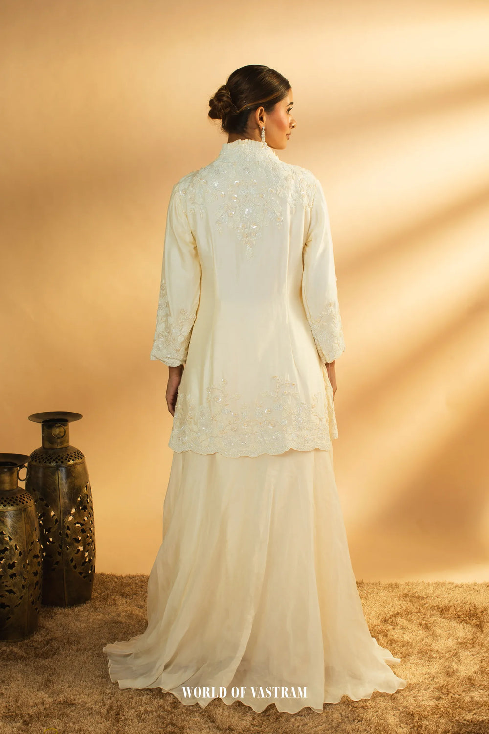Ivory Palazzo Set