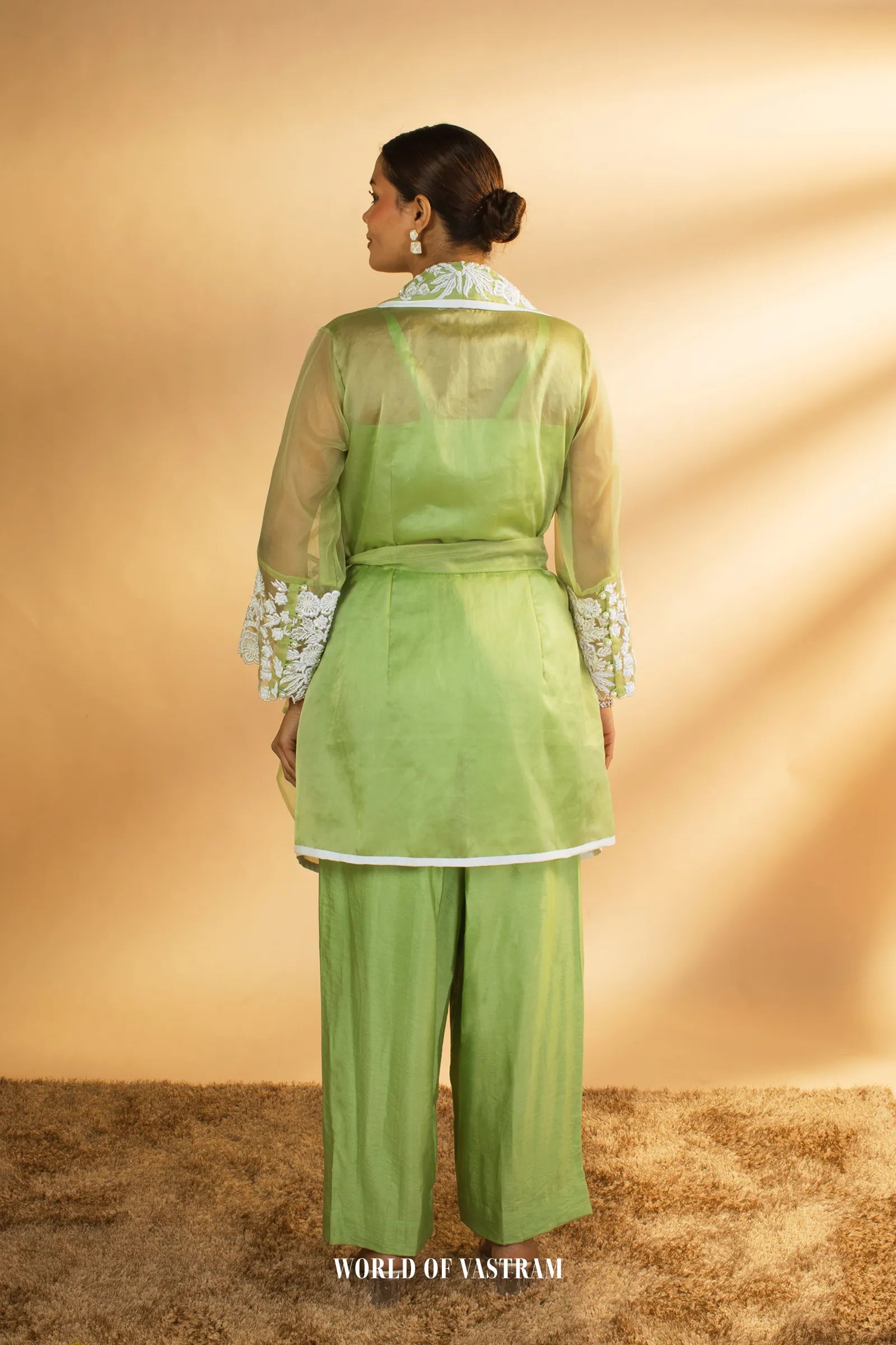 Gulbahar Lime Co-ord Set