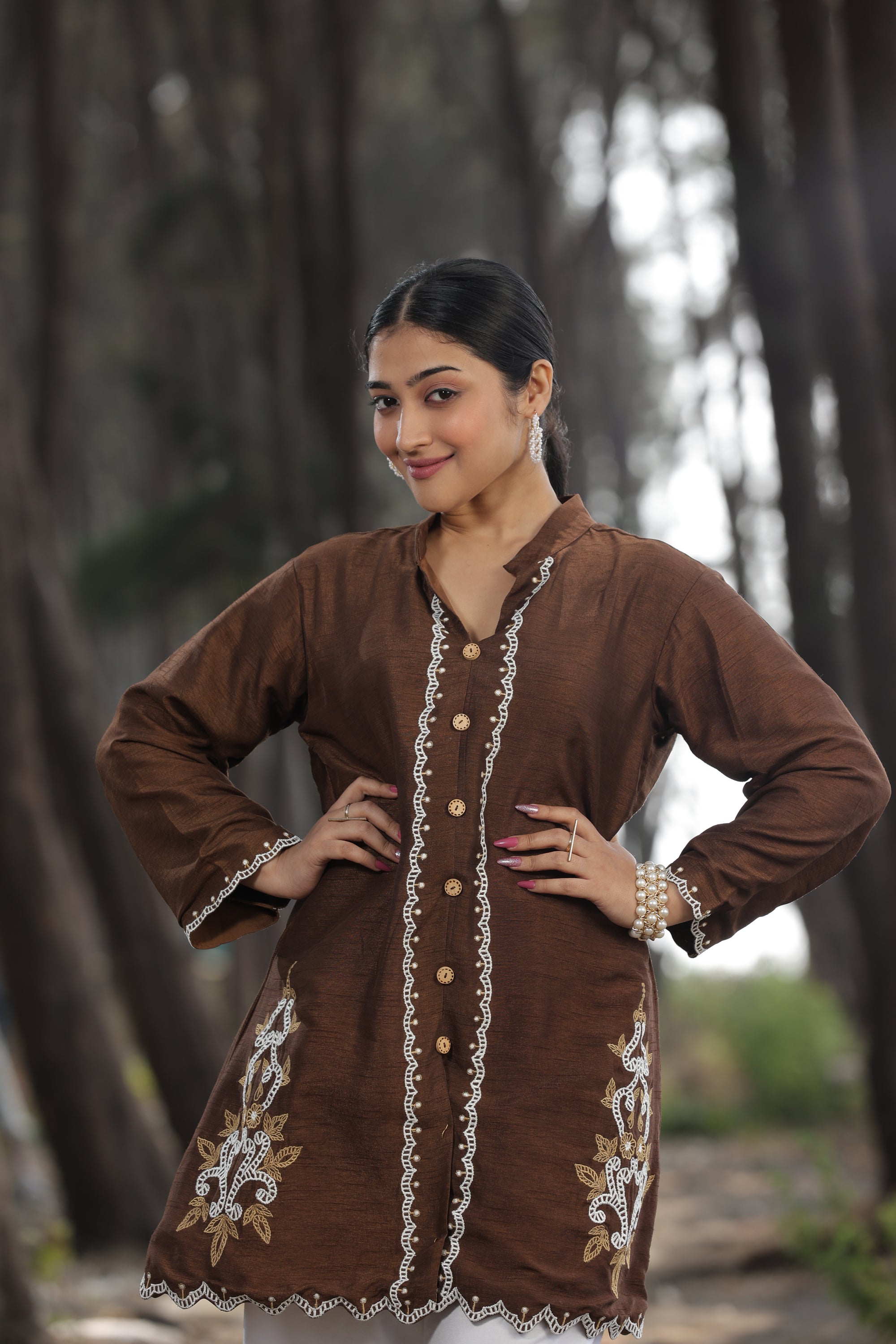 Chocolate Brown Top