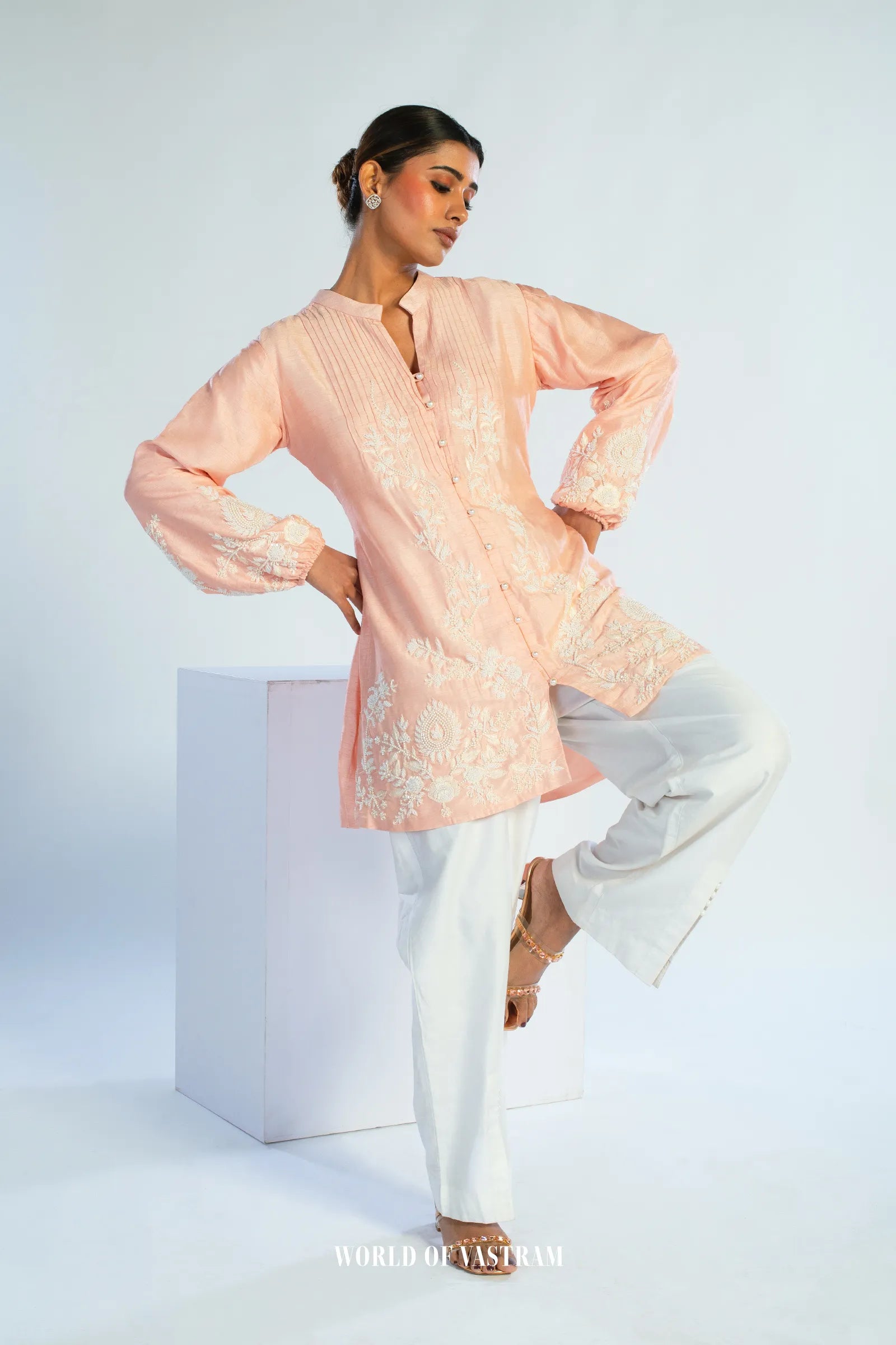 Peach Étoile Top