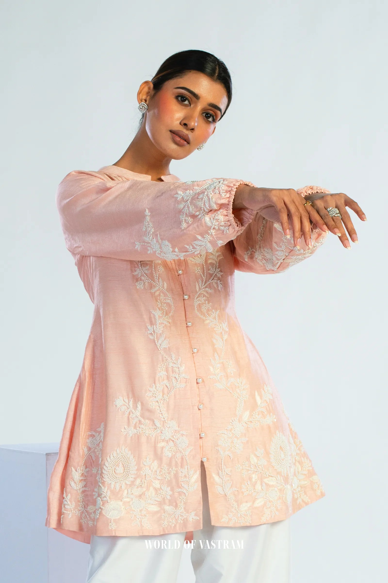 Peach Étoile Top