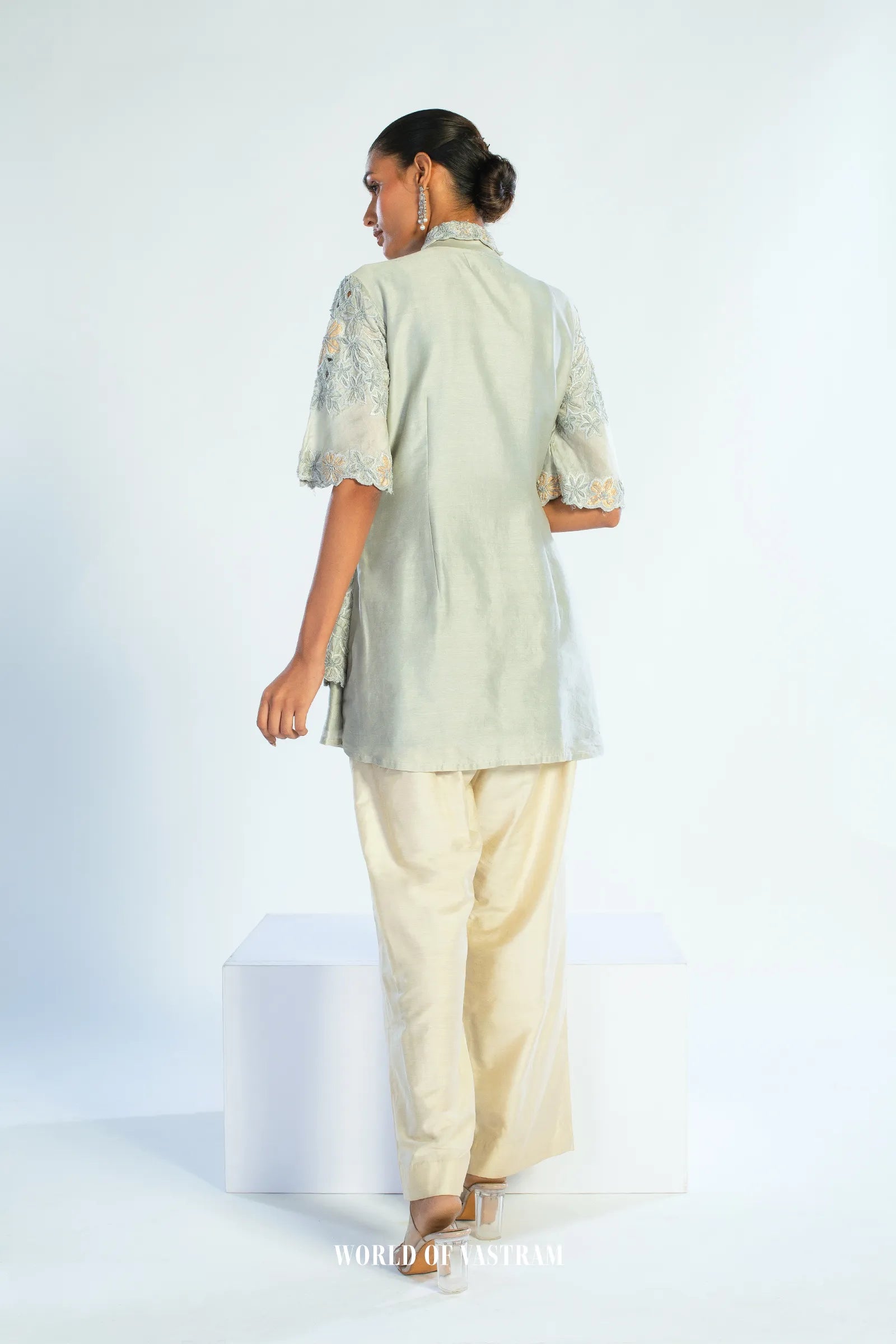 Celeste Bloom Overlay Top
