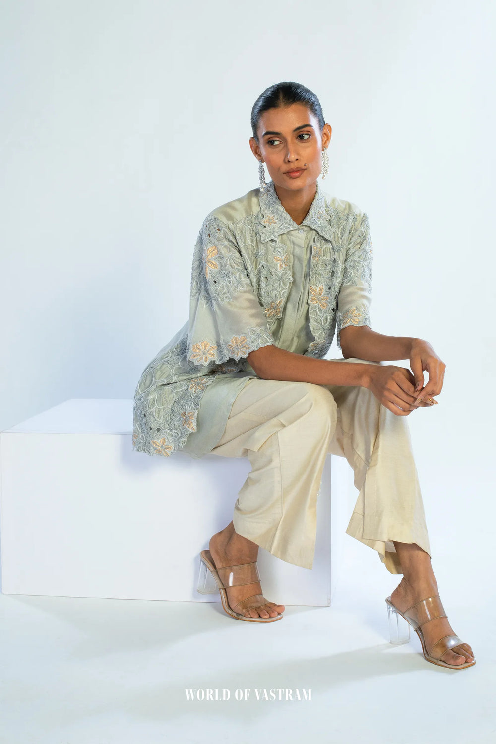 Celeste Bloom Overlay Top