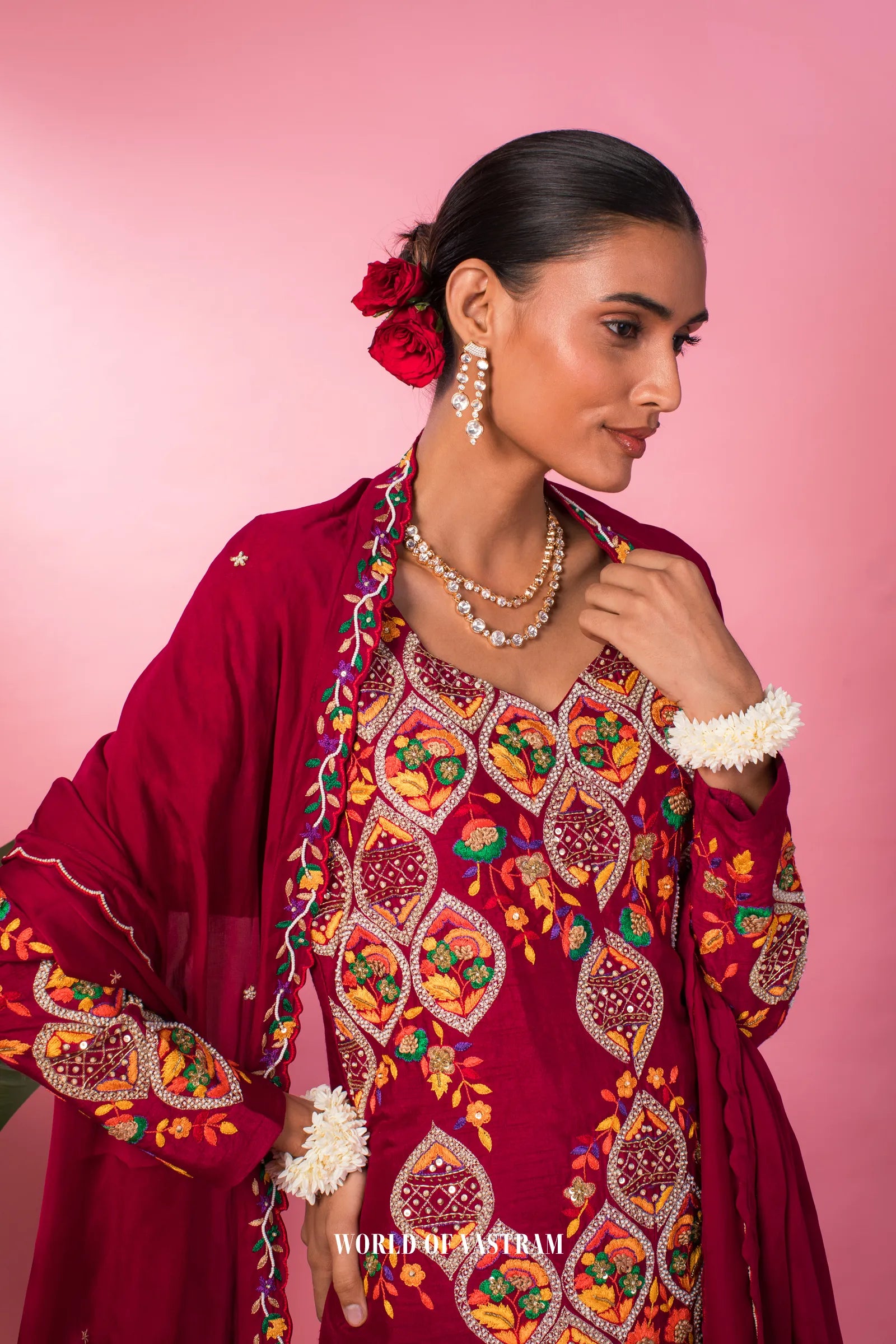 Gulnaar Sharara Set
