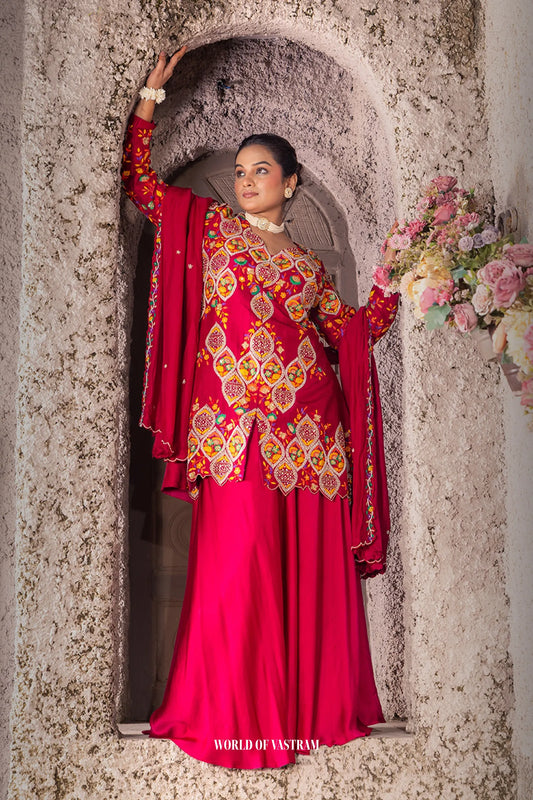 Gulnaar Sharara Set