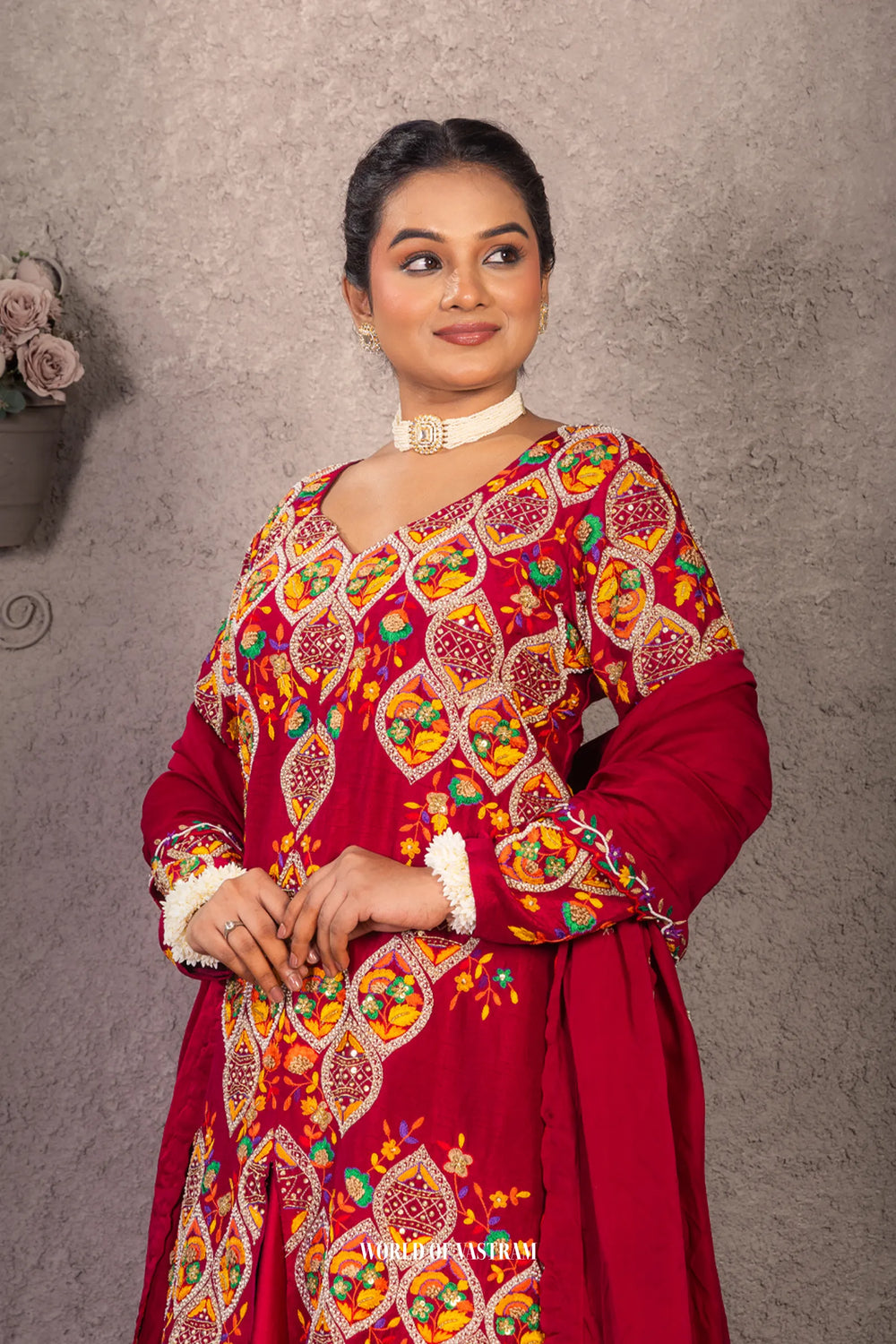 Gulnaar Sharara Set