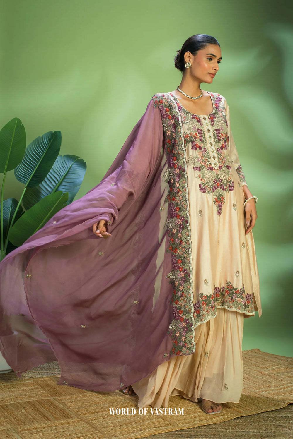 Embroidered Kurta Set