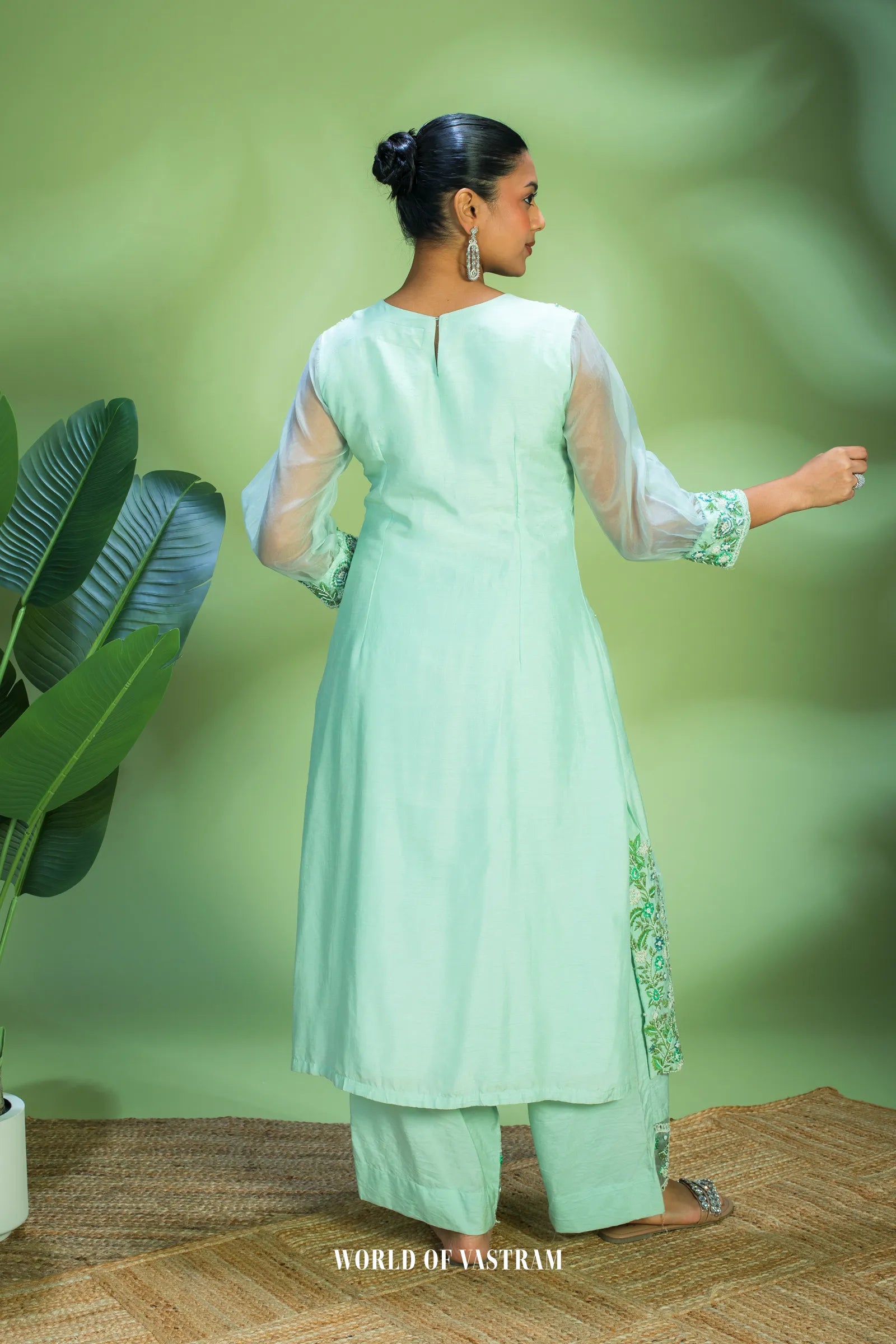 Mint  Kurta Set