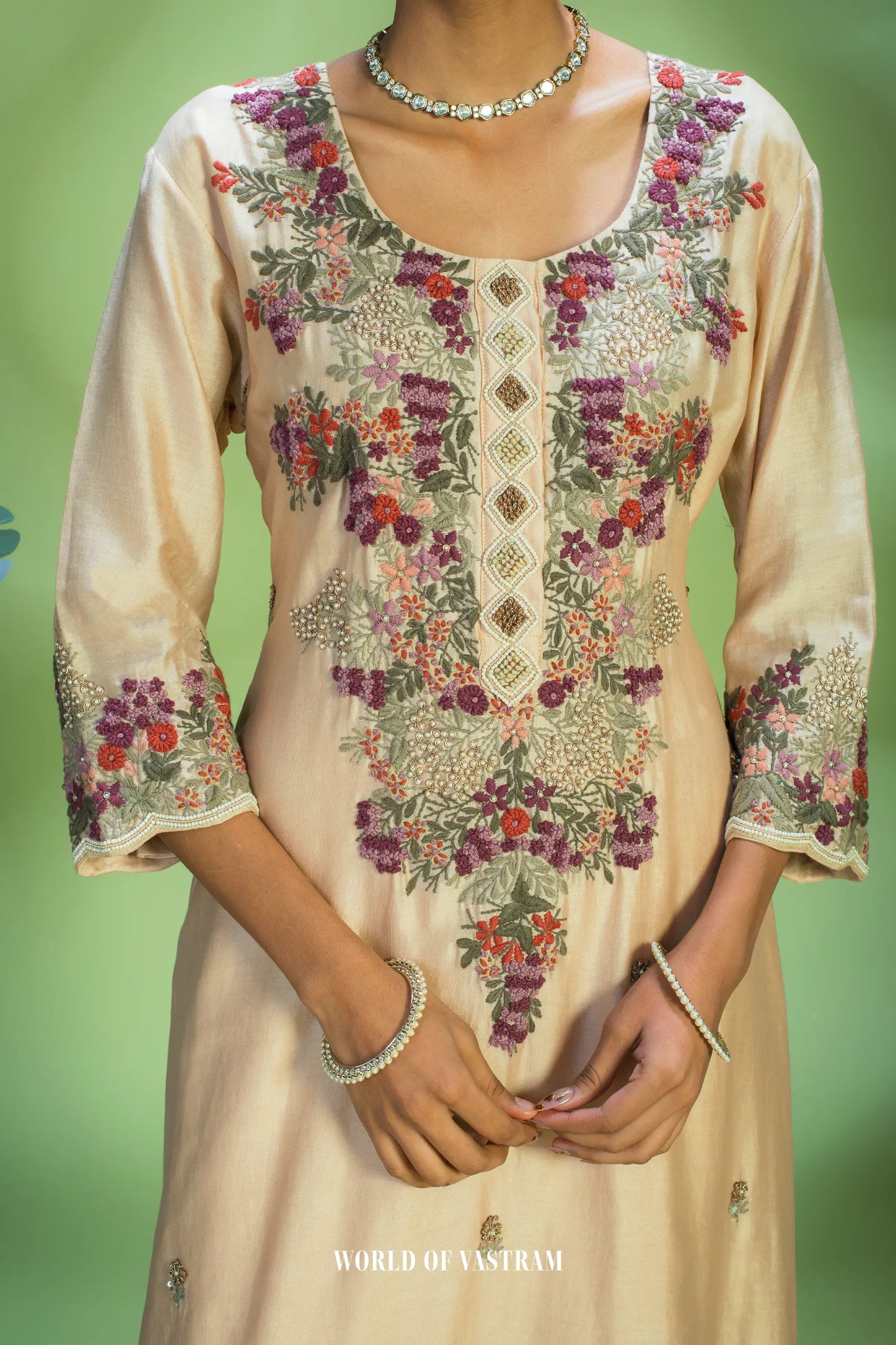 Embroidered Kurta Set
