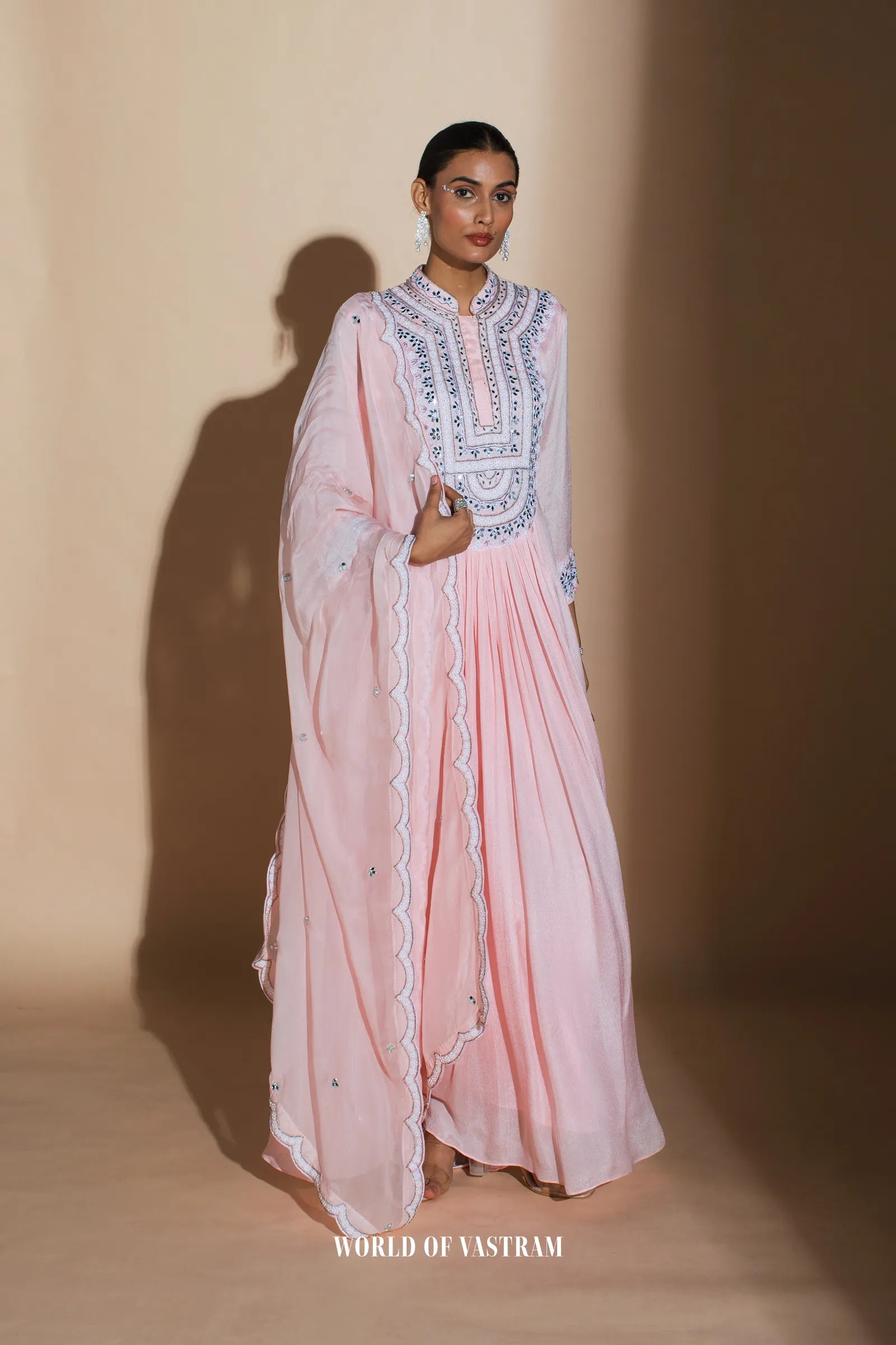 Blush Pink Anarkali