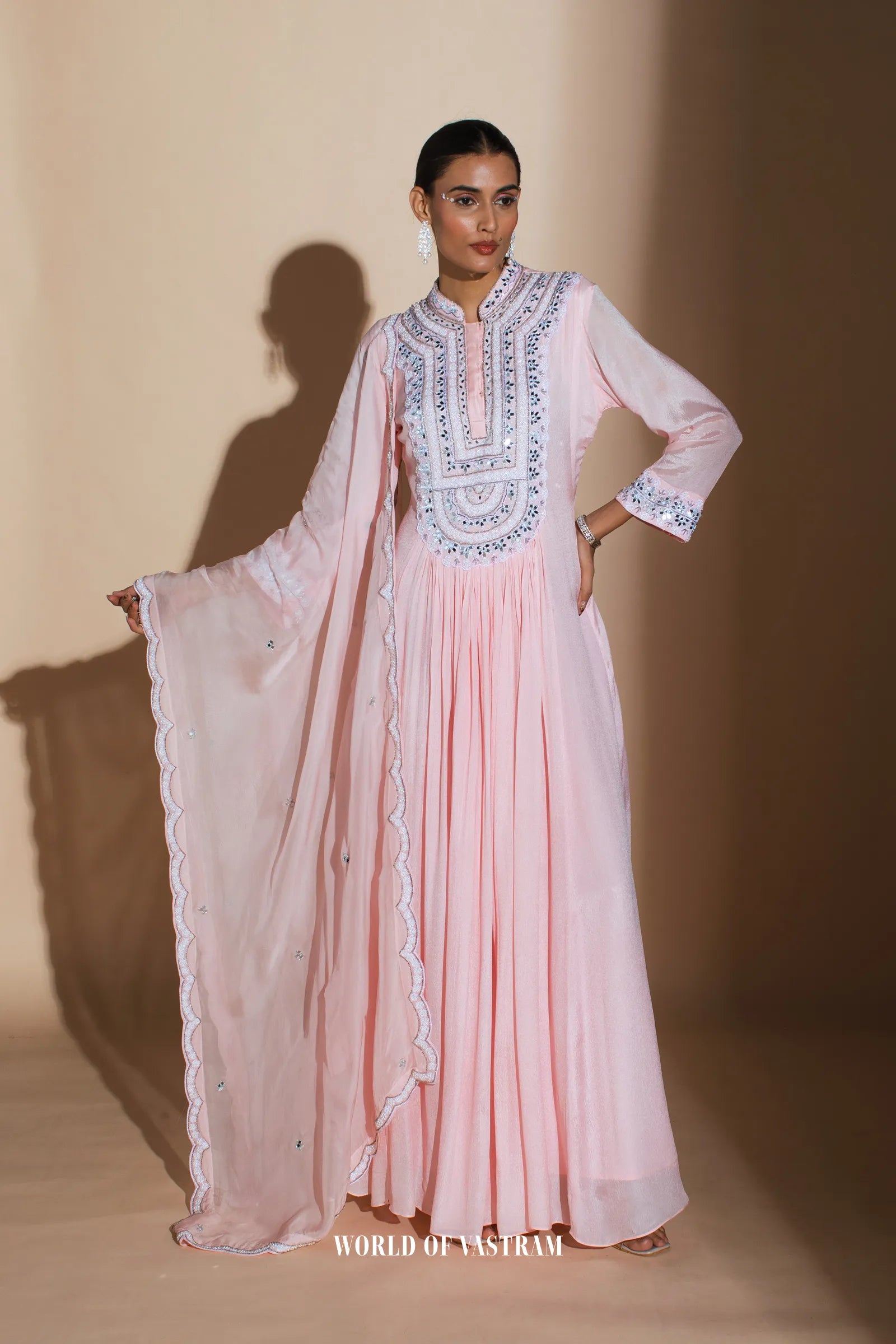 Blush Pink Anarkali