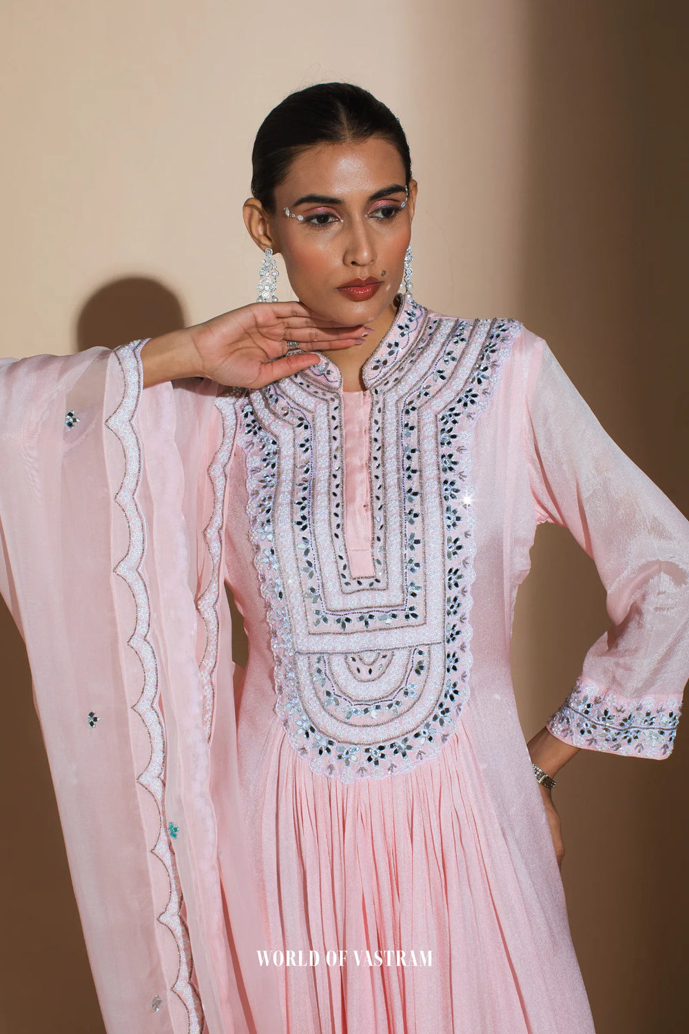 Blush Pink Anarkali