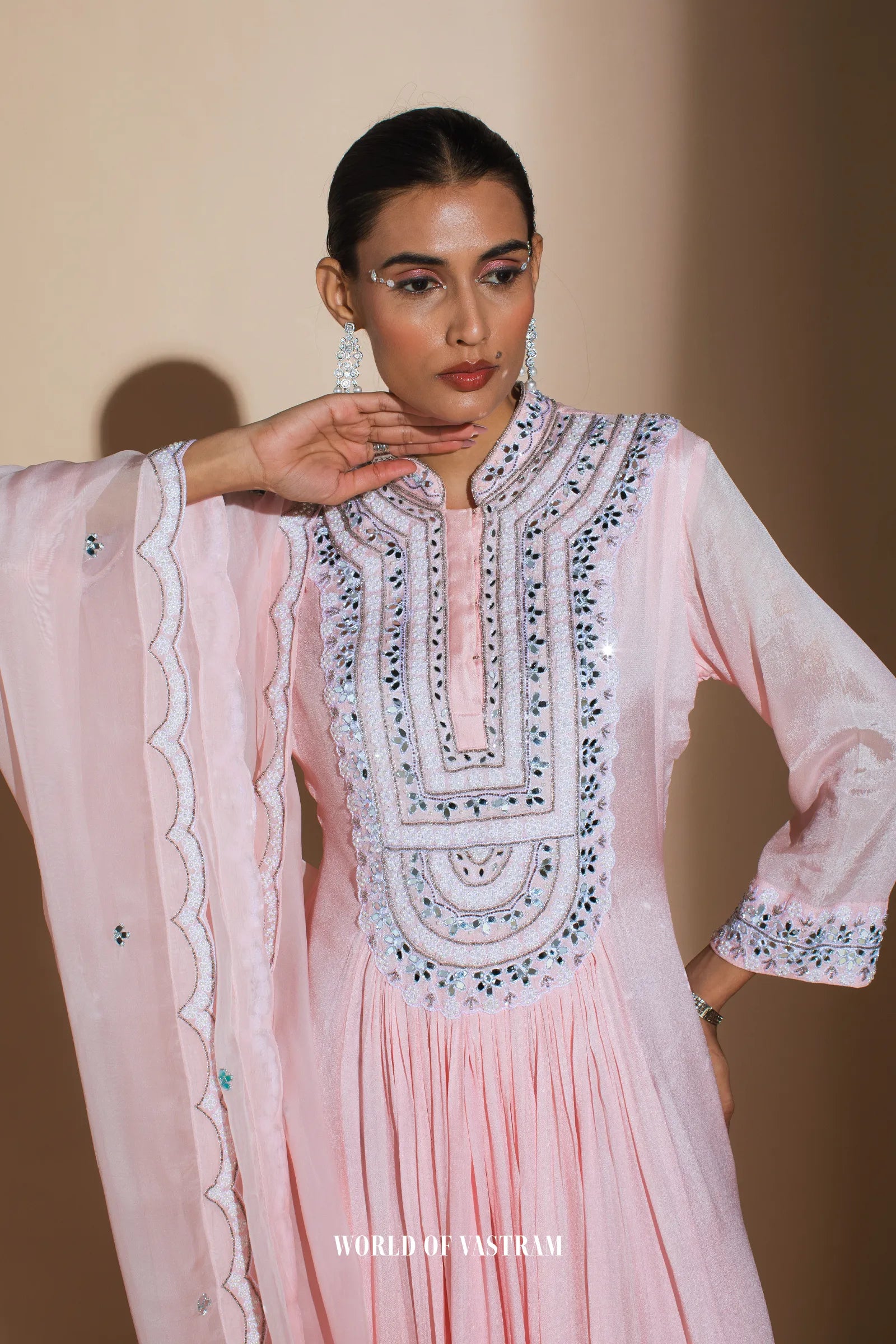 Blush Pink Anarkali