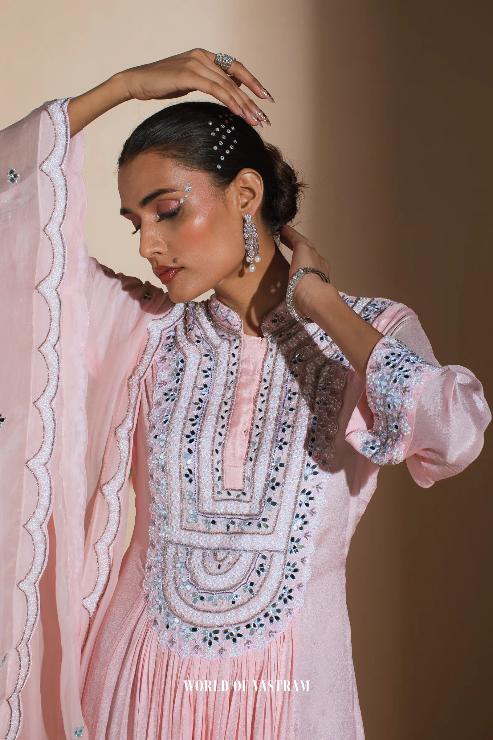 Blush Pink Anarkali
