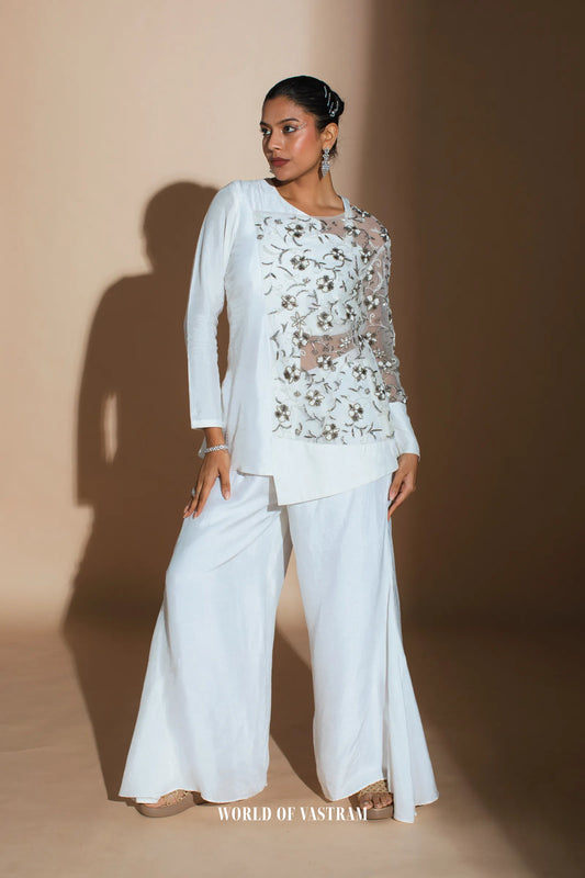 White Blanc Co-ord Set