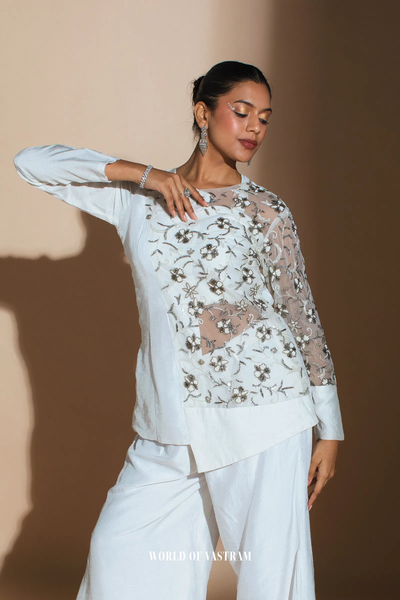 White Blanc Co-ord Set