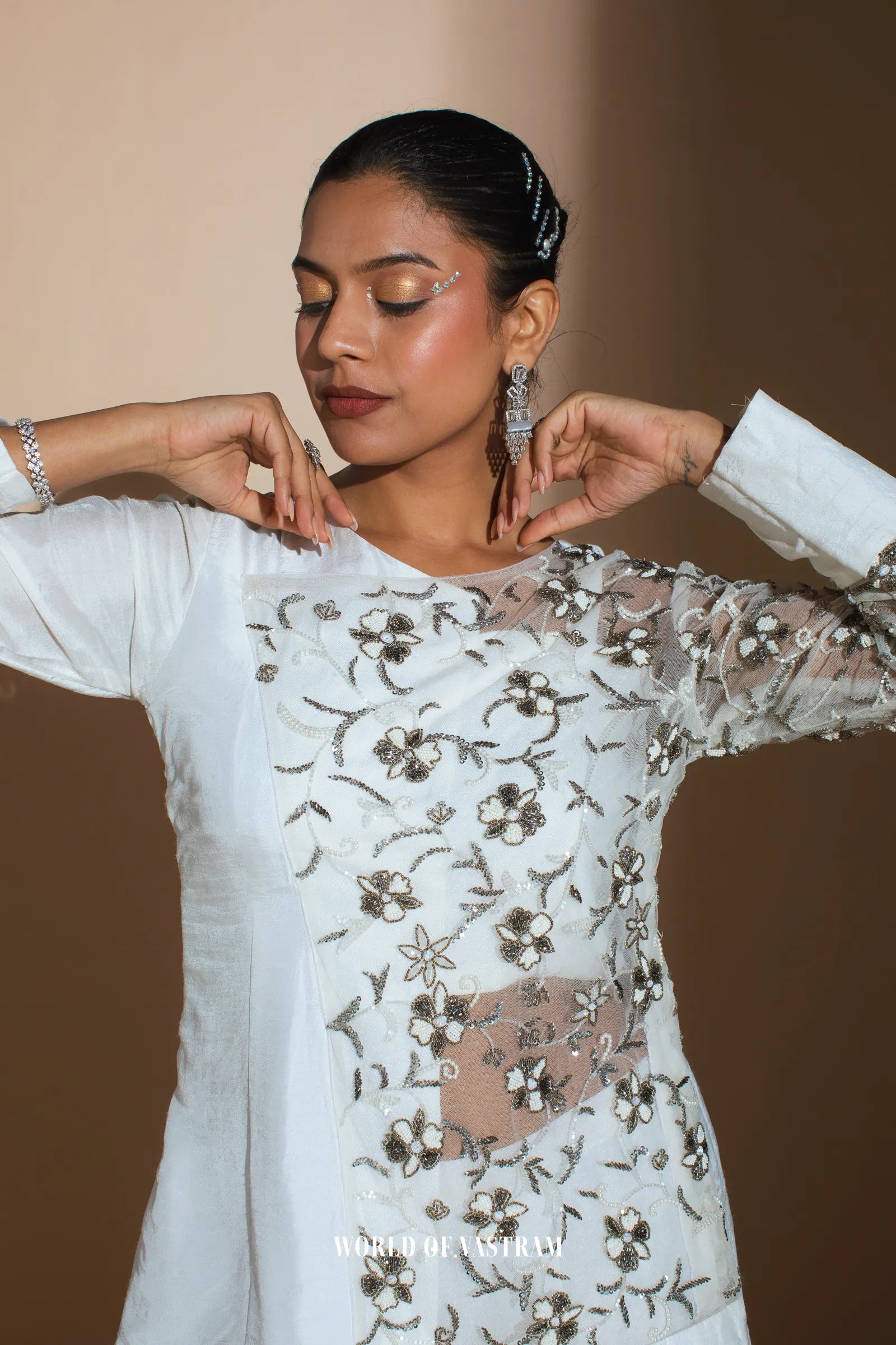 White Blanc Co-ord Set