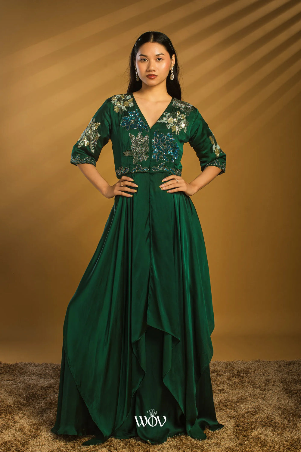 Deep Emerald Green