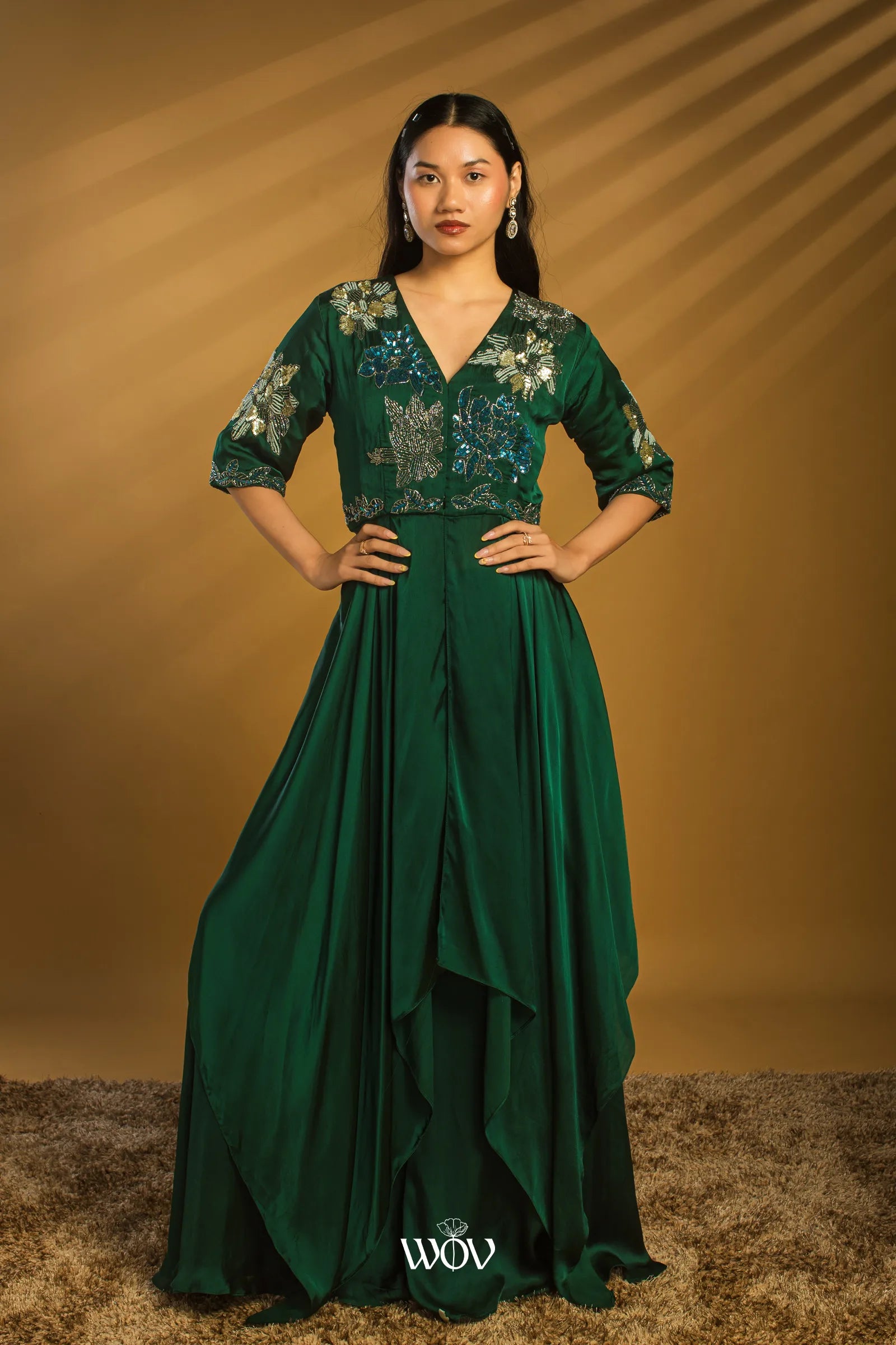 Deep Emerald Green