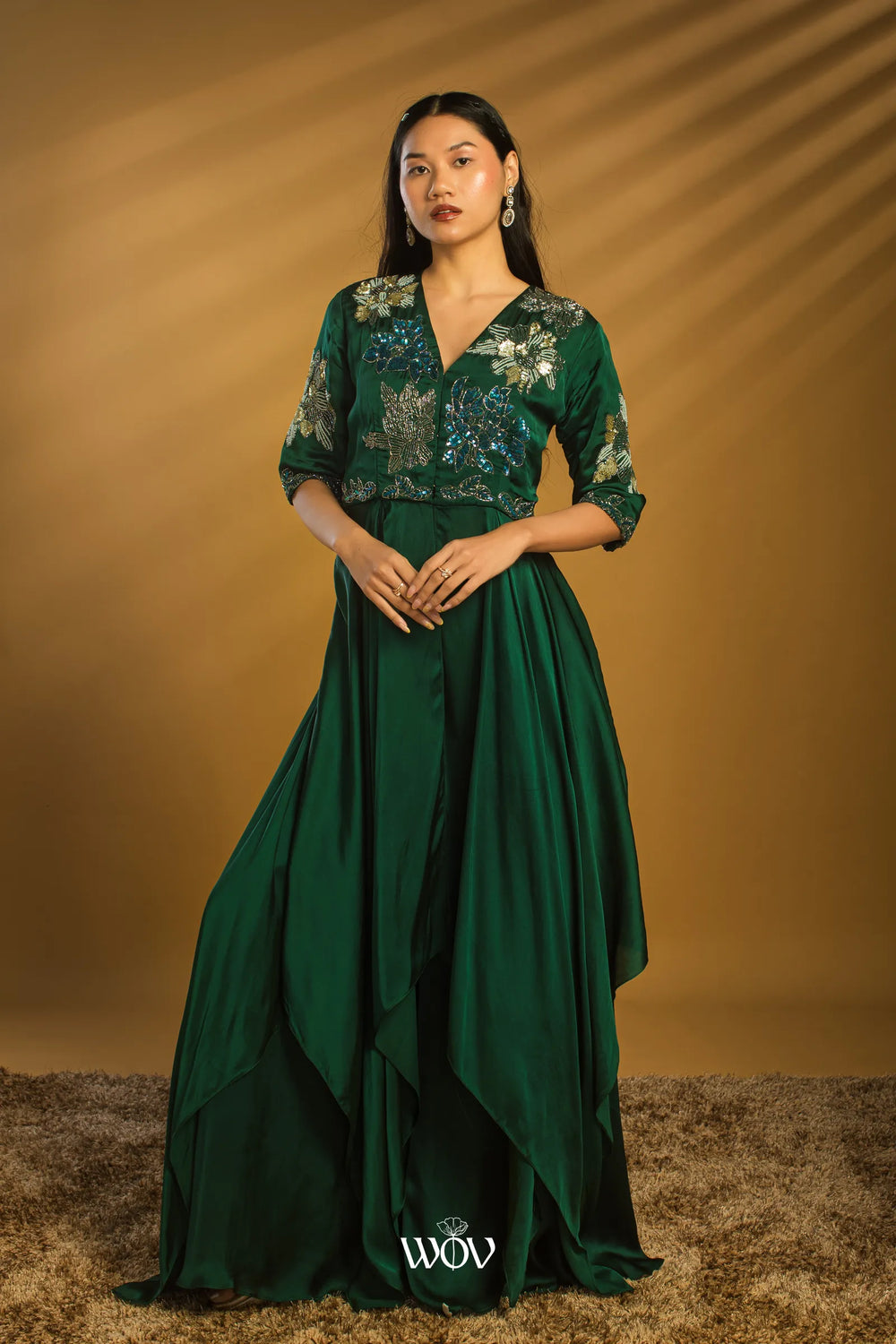 Deep Emerald Green