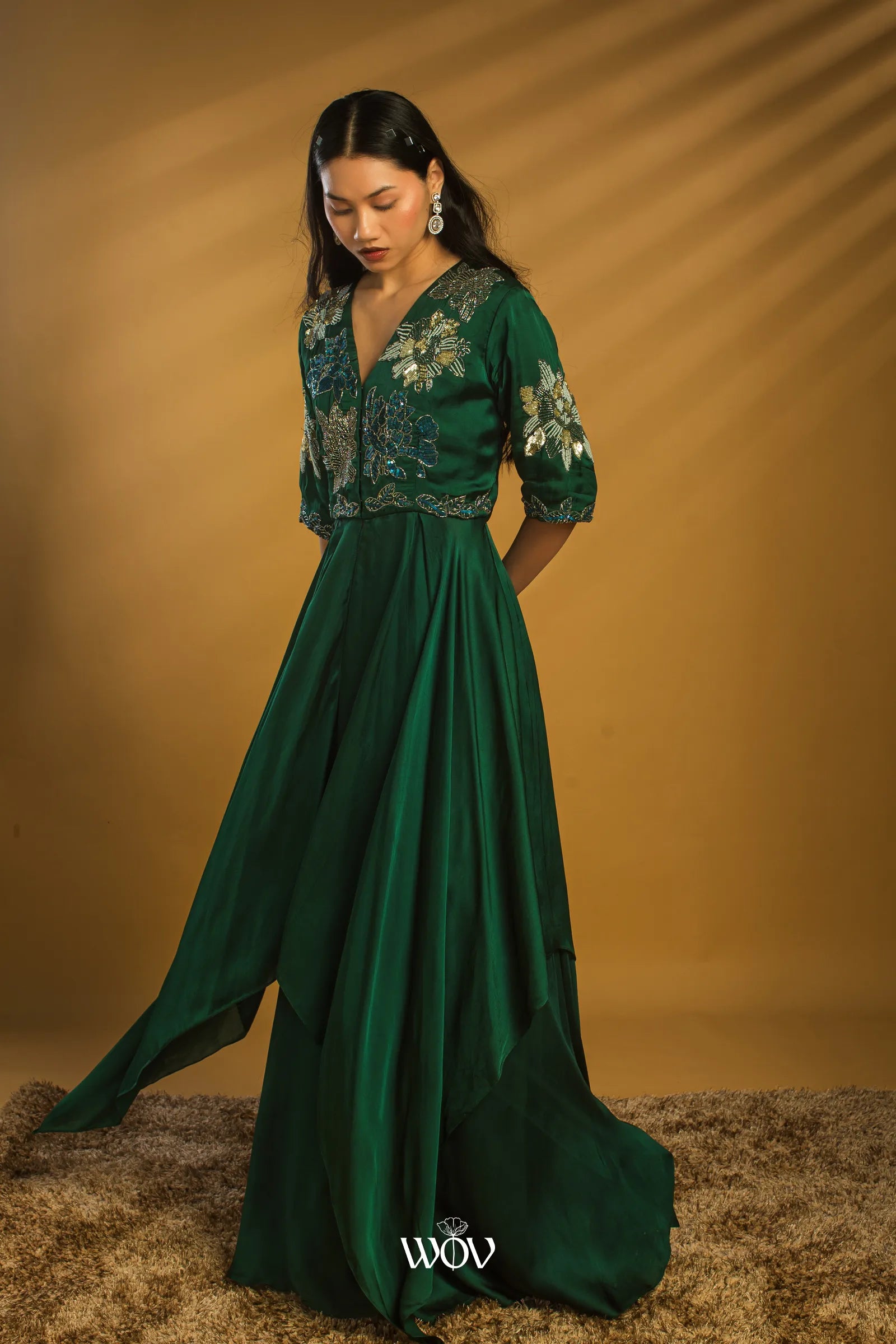 Deep Emerald Green