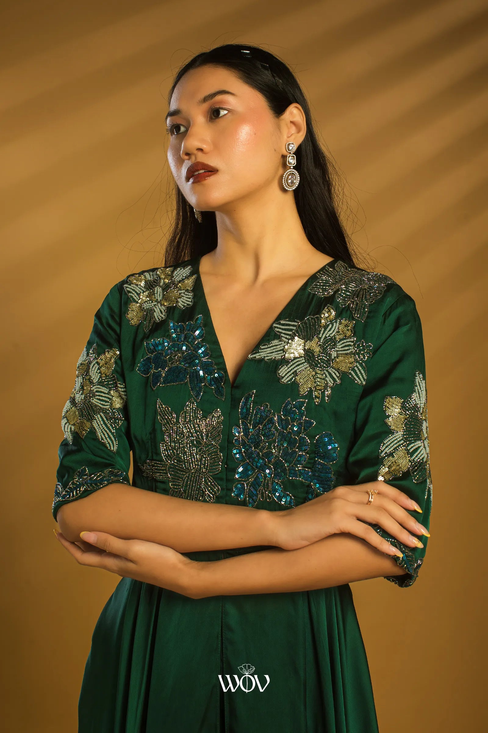 Deep Emerald Green