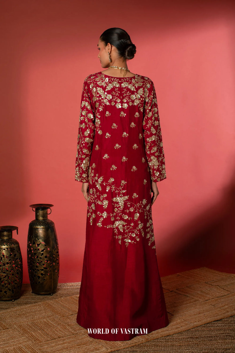 Gown Style Cape Dress