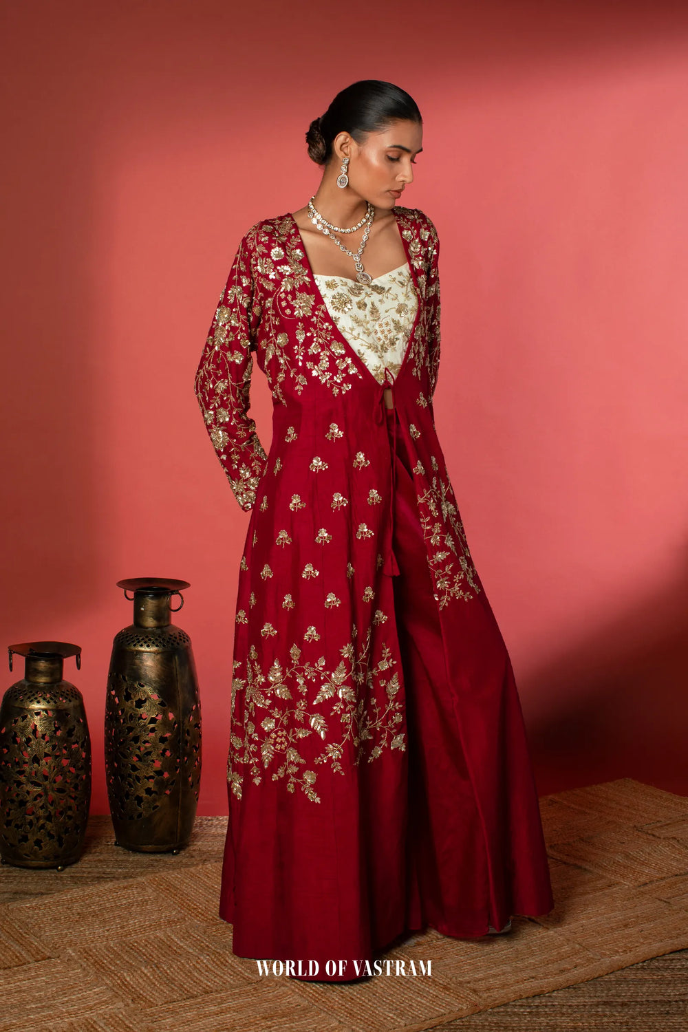 Gown Style Cape Dress