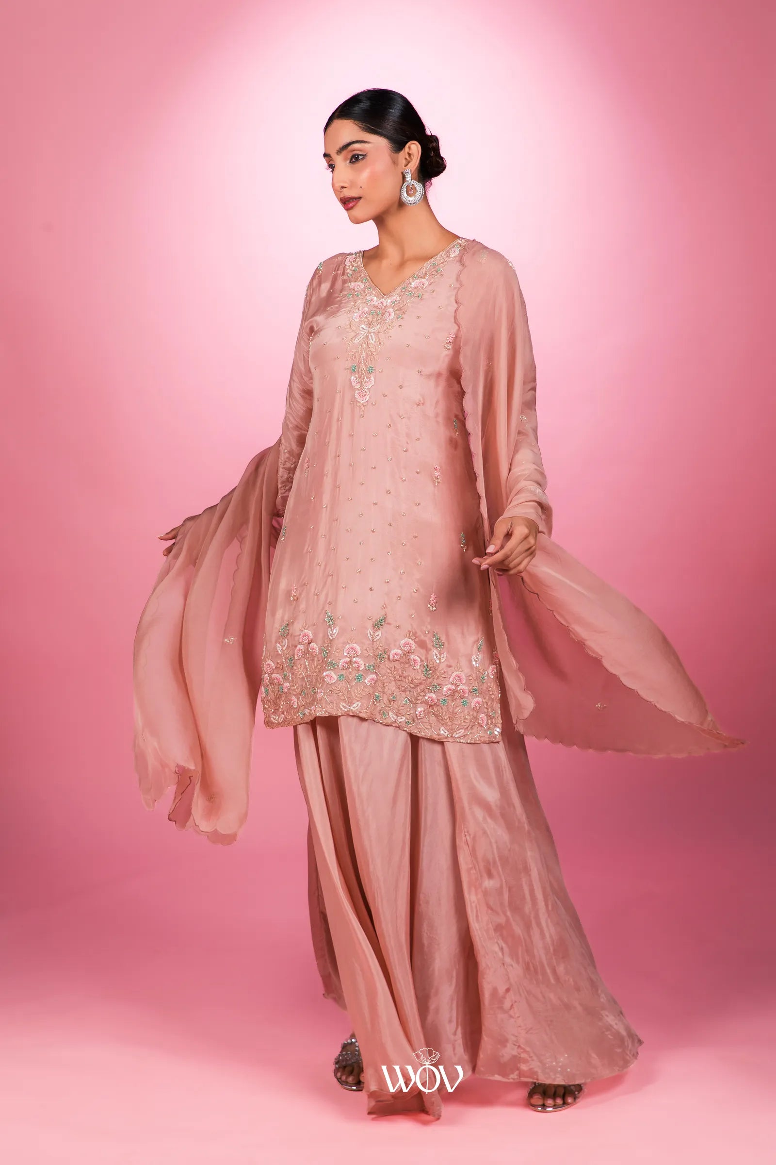 Blush Gul Kurta Set