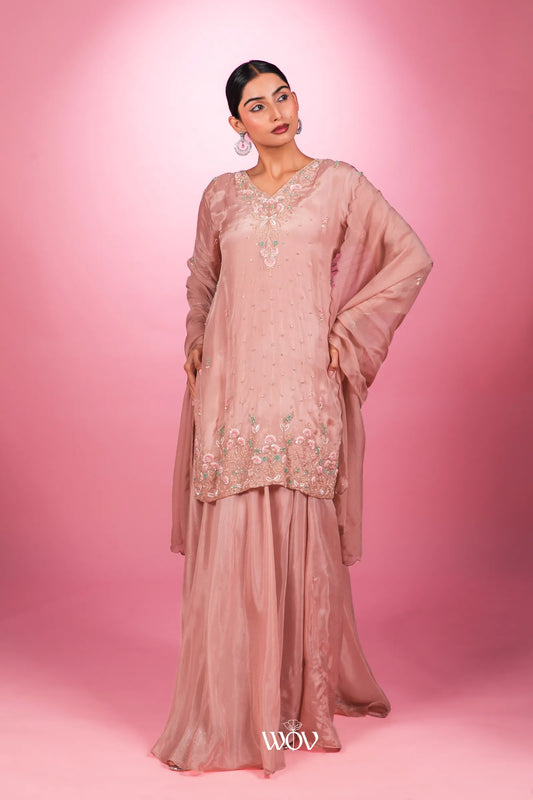 Blush Gul Kurta Set