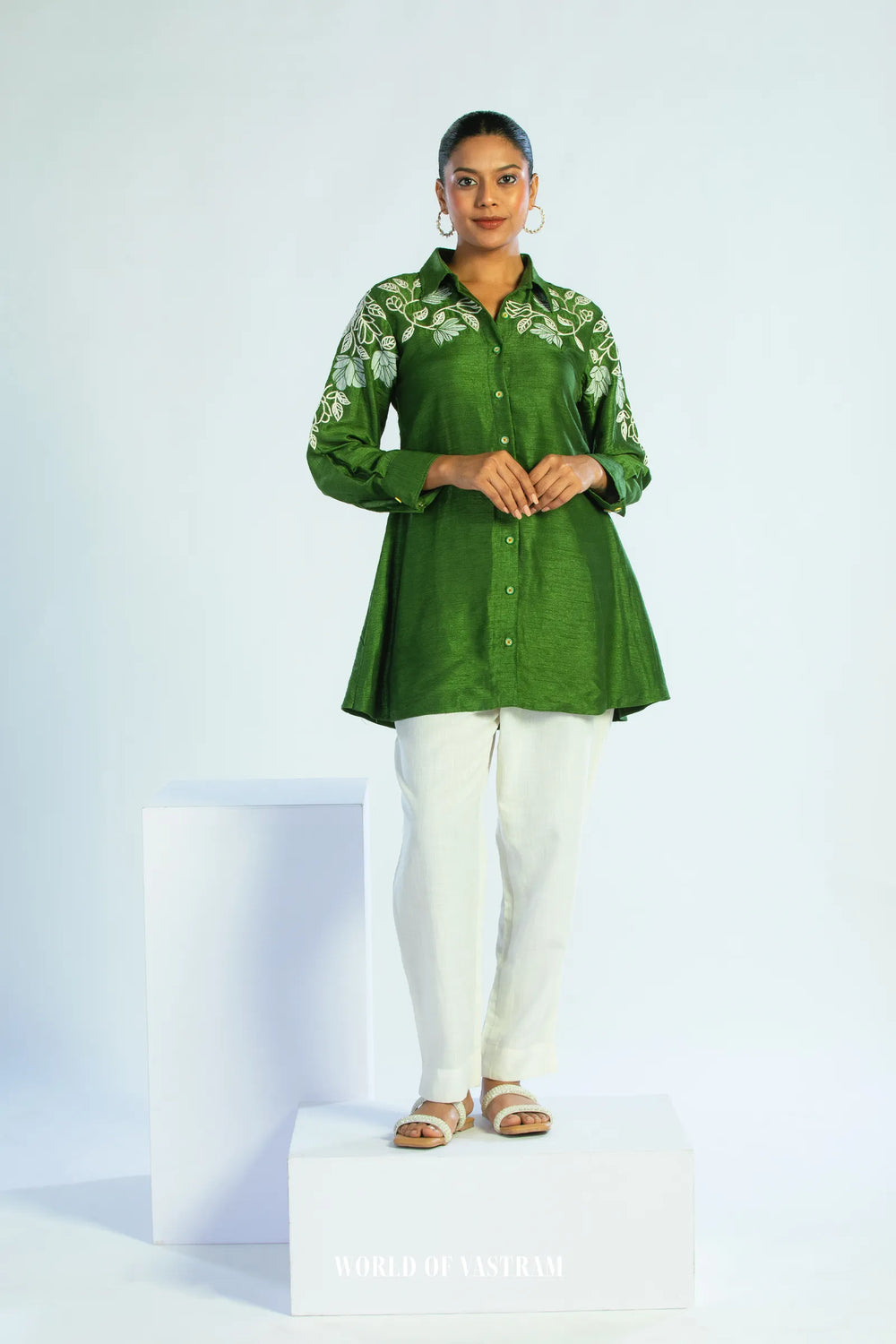 Emerald Flora Top