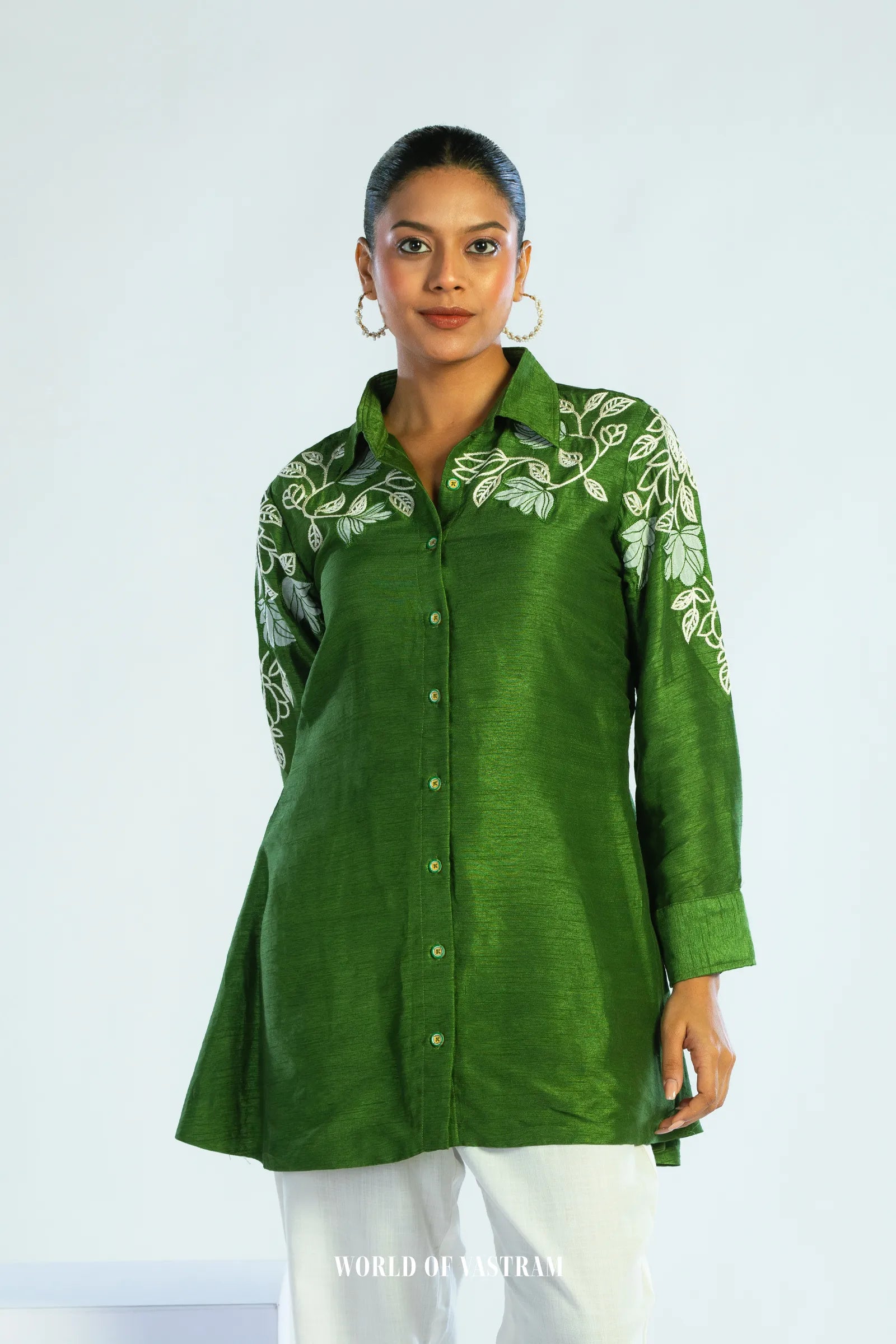 Emerald Flora Top