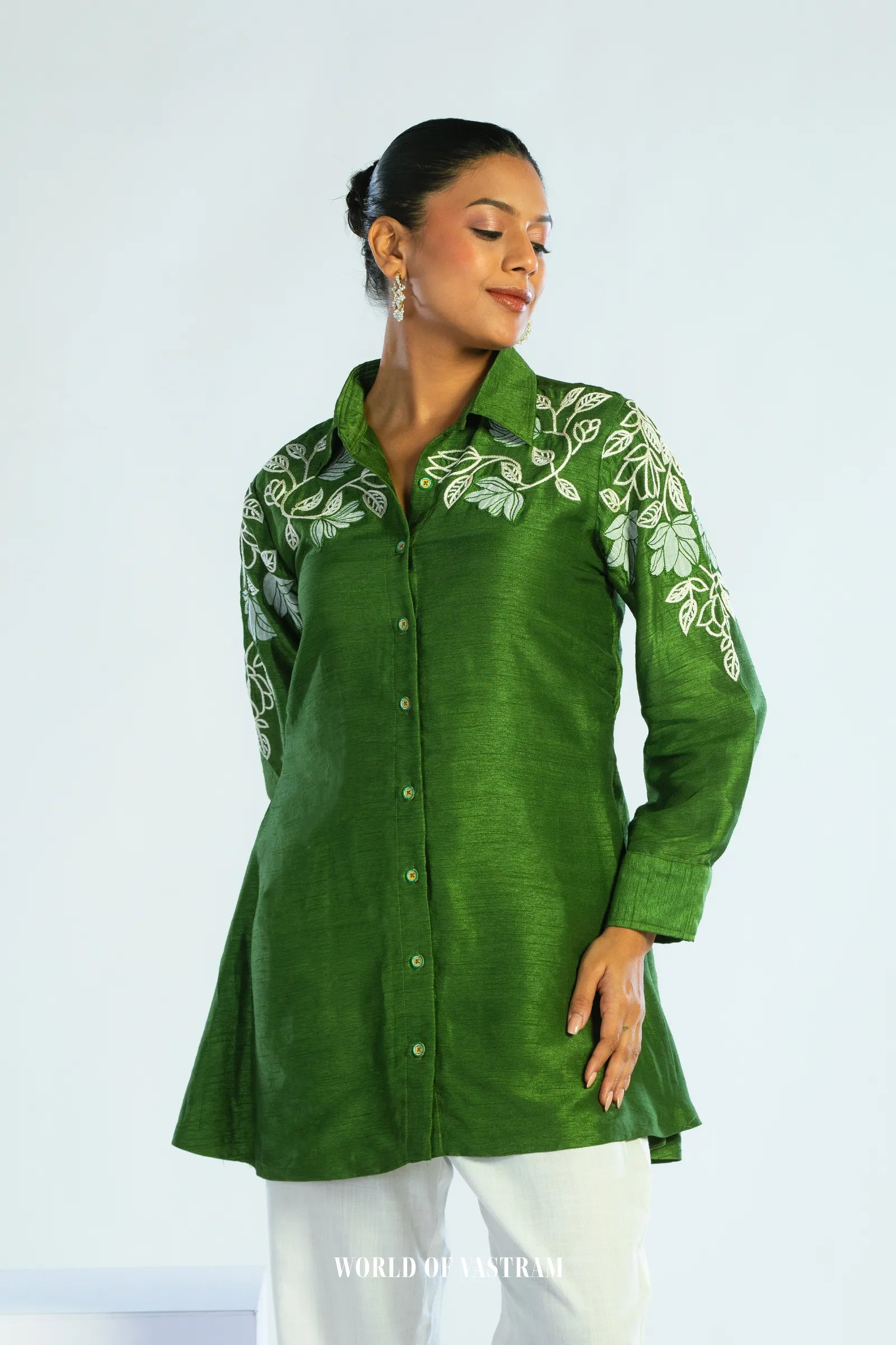 Emerald Flora Top