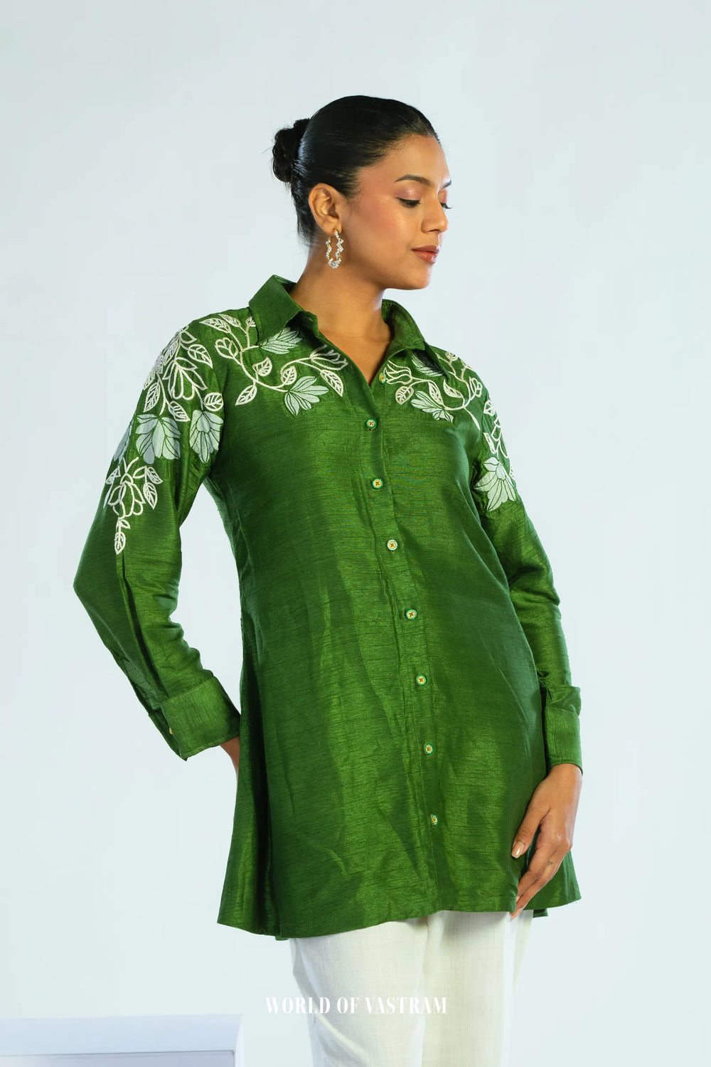 Emerald Flora Top