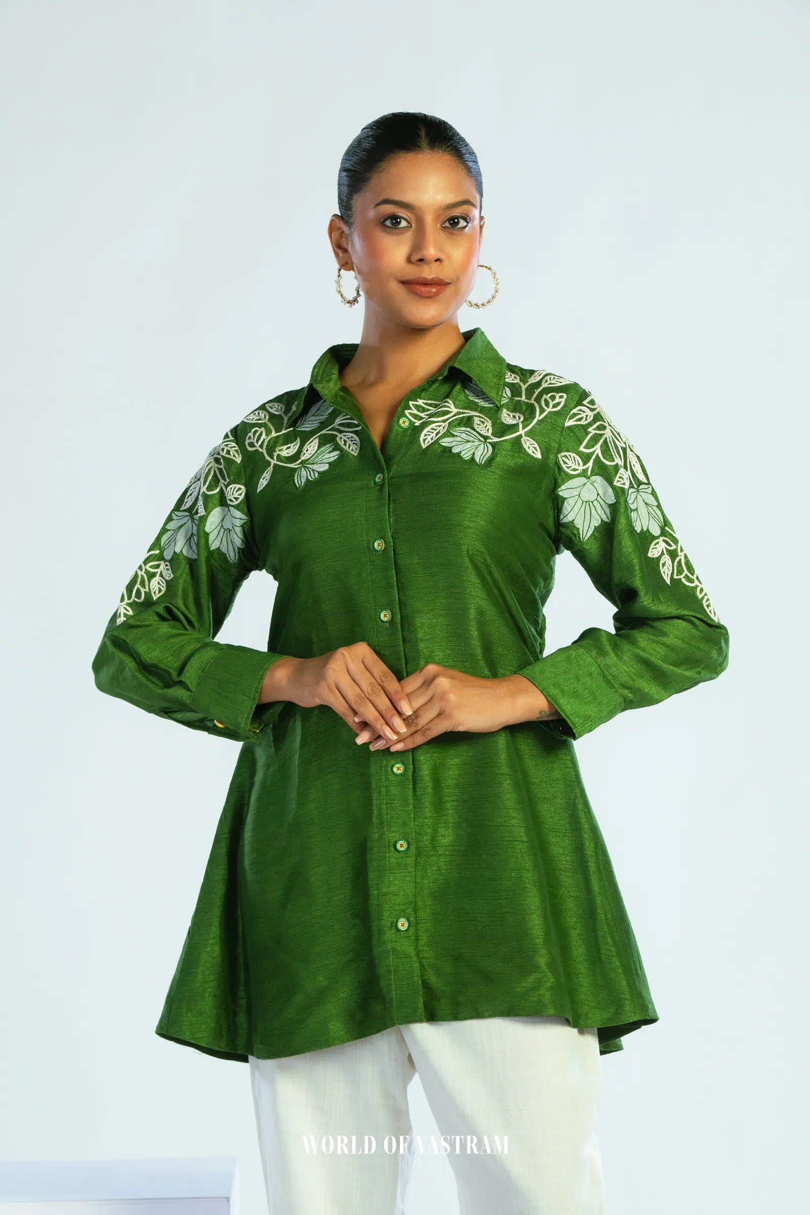 Emerald Flora Top