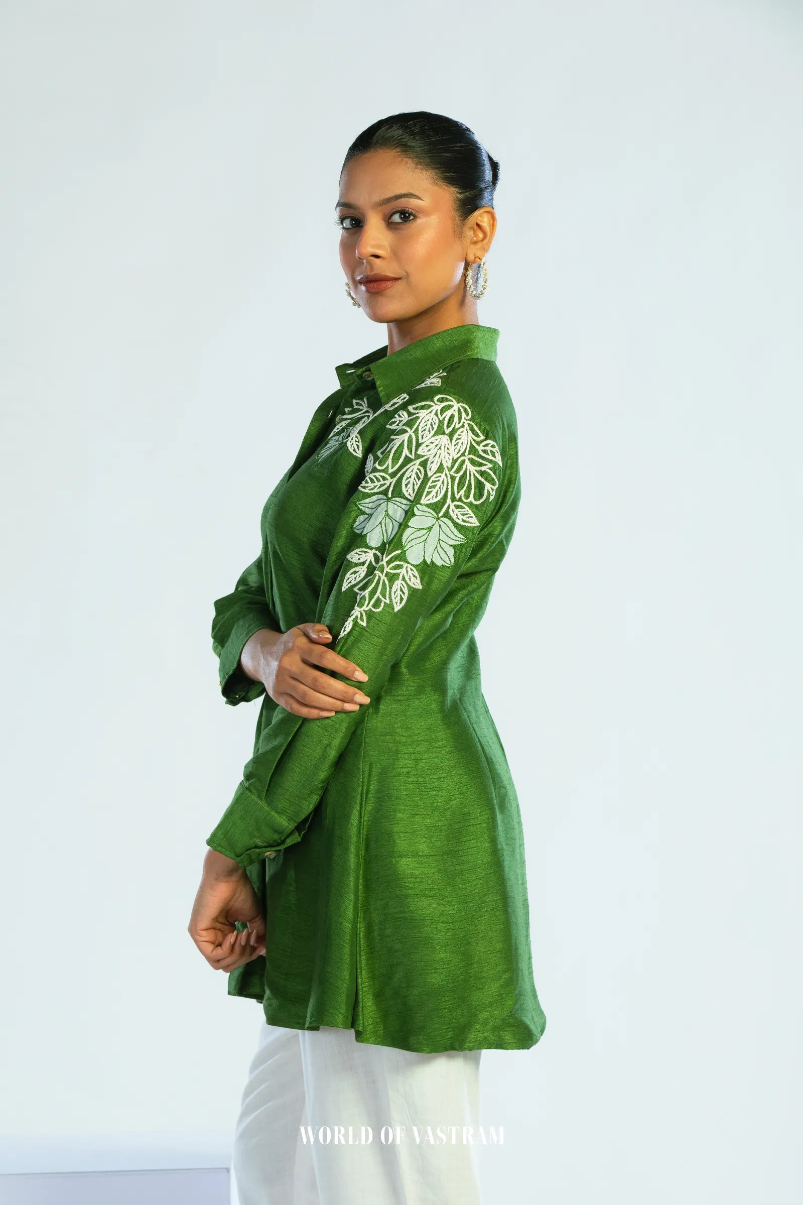 Emerald Flora Top