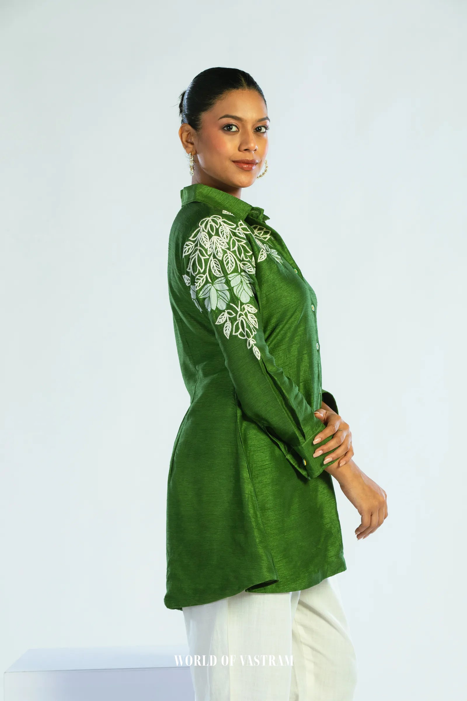 Emerald Flora Top