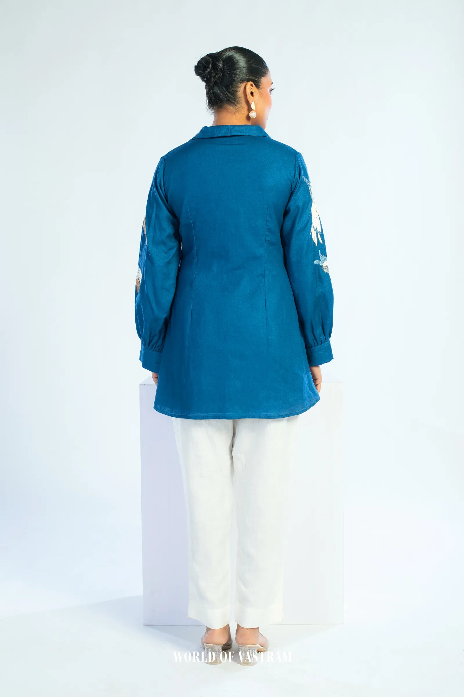Sapphire Bloom top