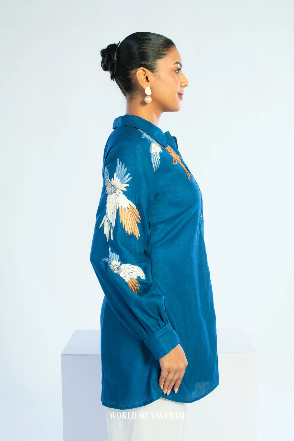 Sapphire Bloom top
