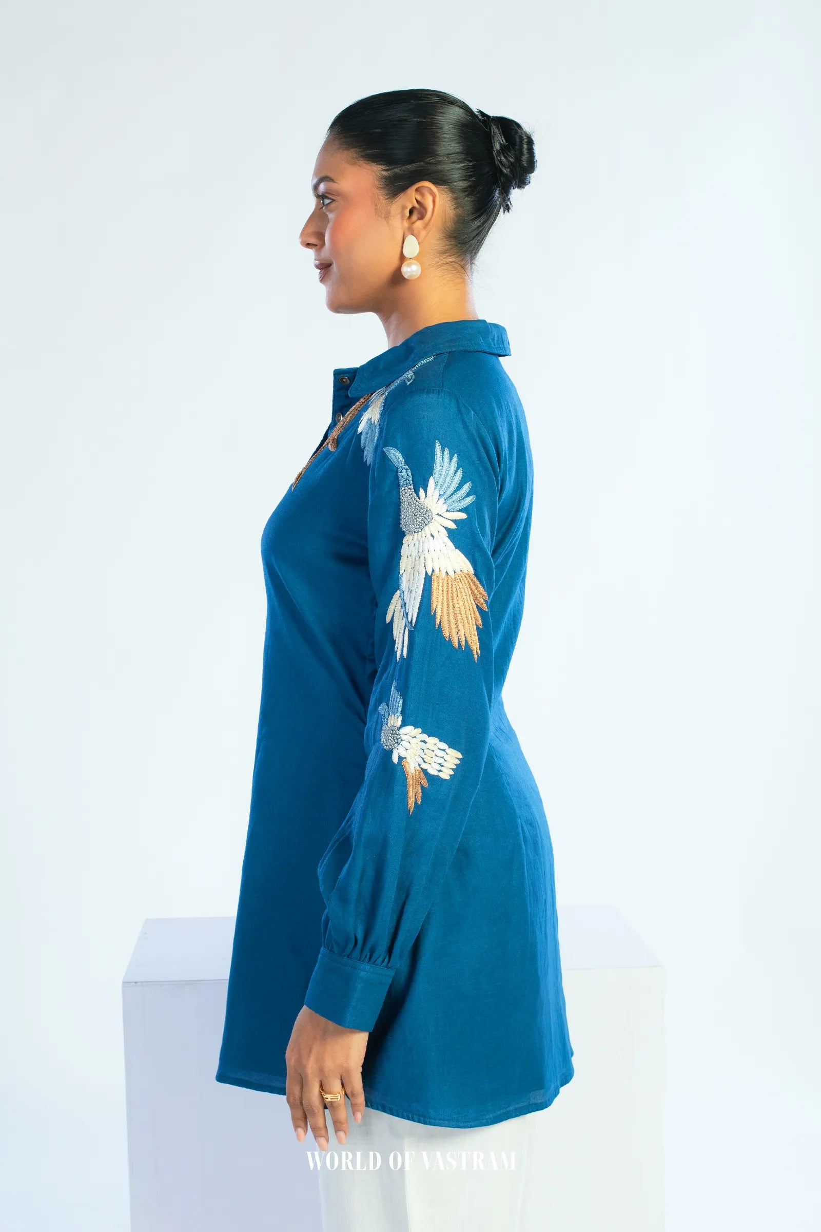 Sapphire Bloom top