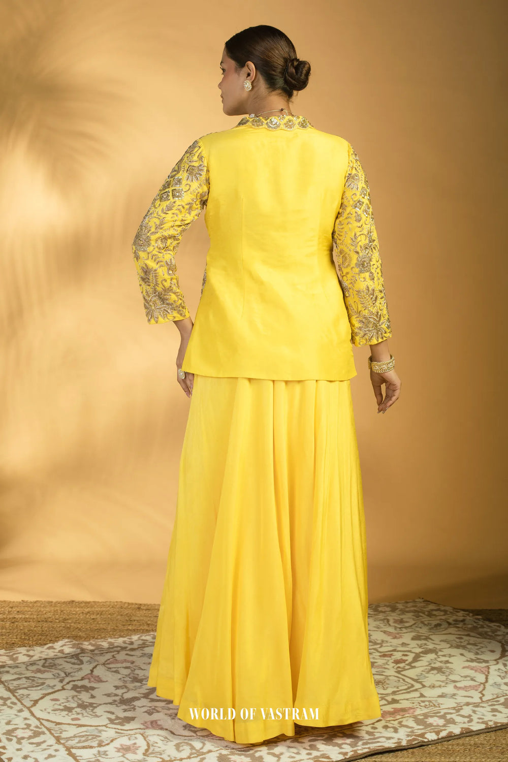 Vibrant yellow Lehenga Set