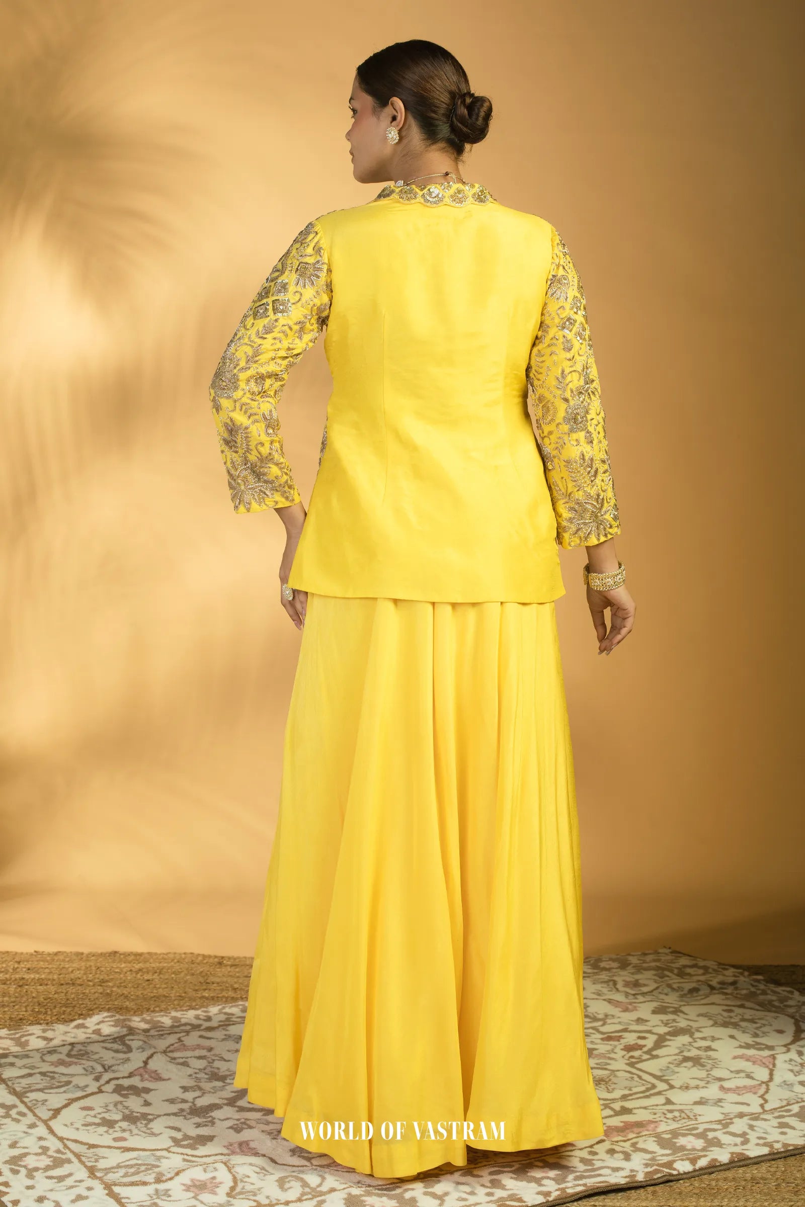Vibrant yellow Lehenga Set