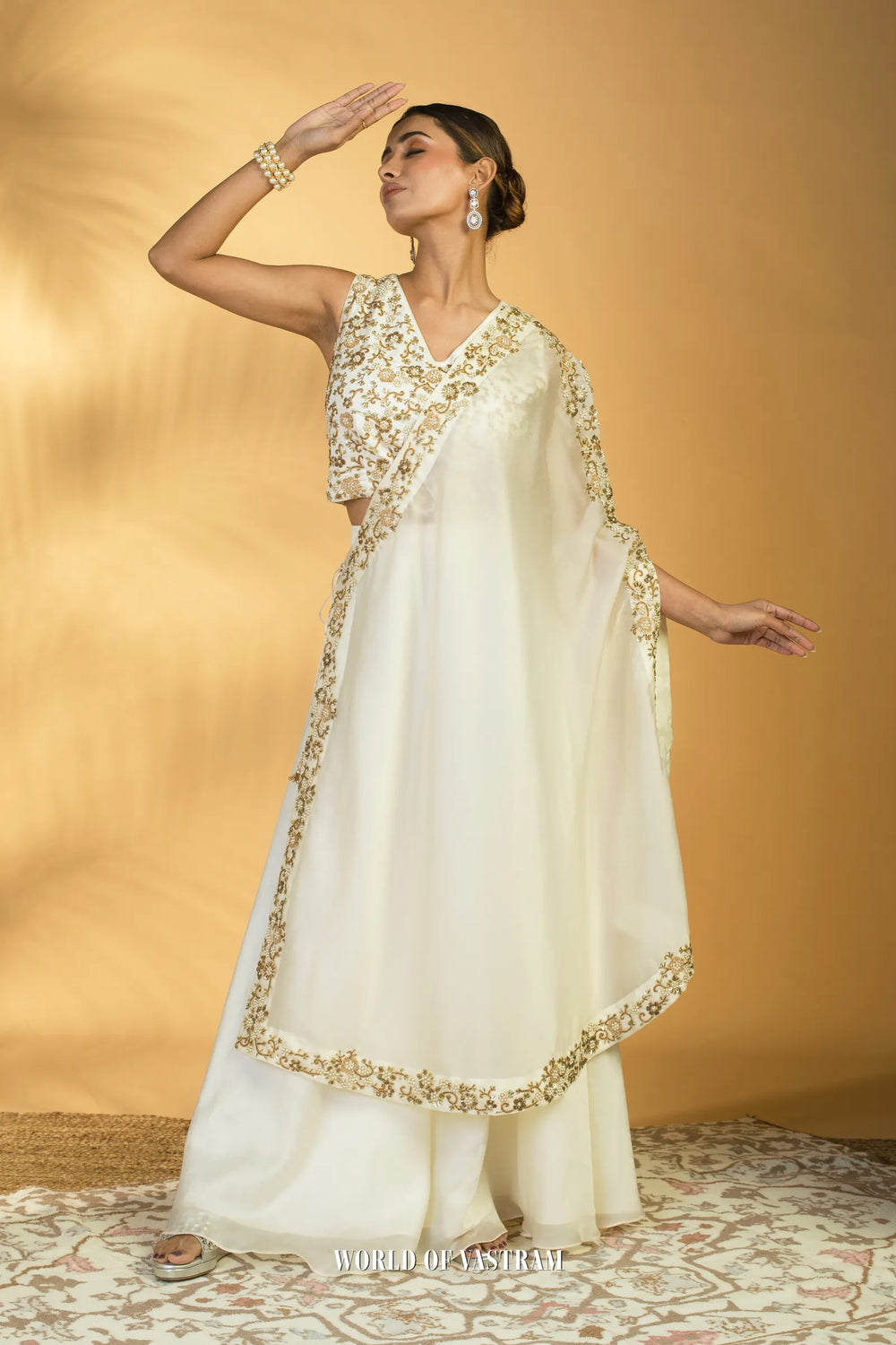 Ivory Empress Cape Set